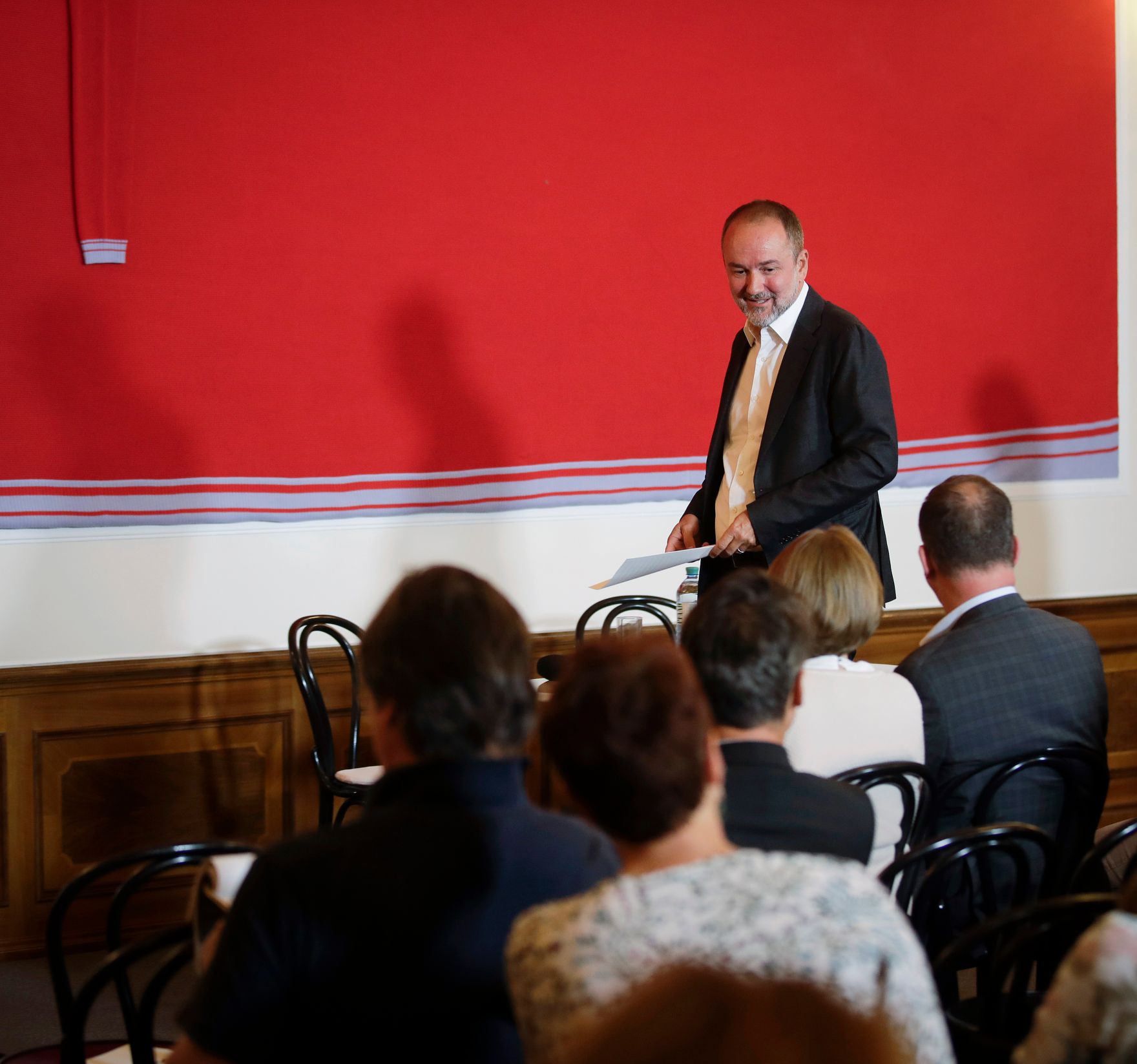 Am 12. September 2017 lud Kunst- und Kulturminister Thomas Drozda (im Bild) zur OPEN:SPACE Diskussionsreihe zum Thema &bdquo;Bedingungsloses Grundeinkommen?&ldquo;.