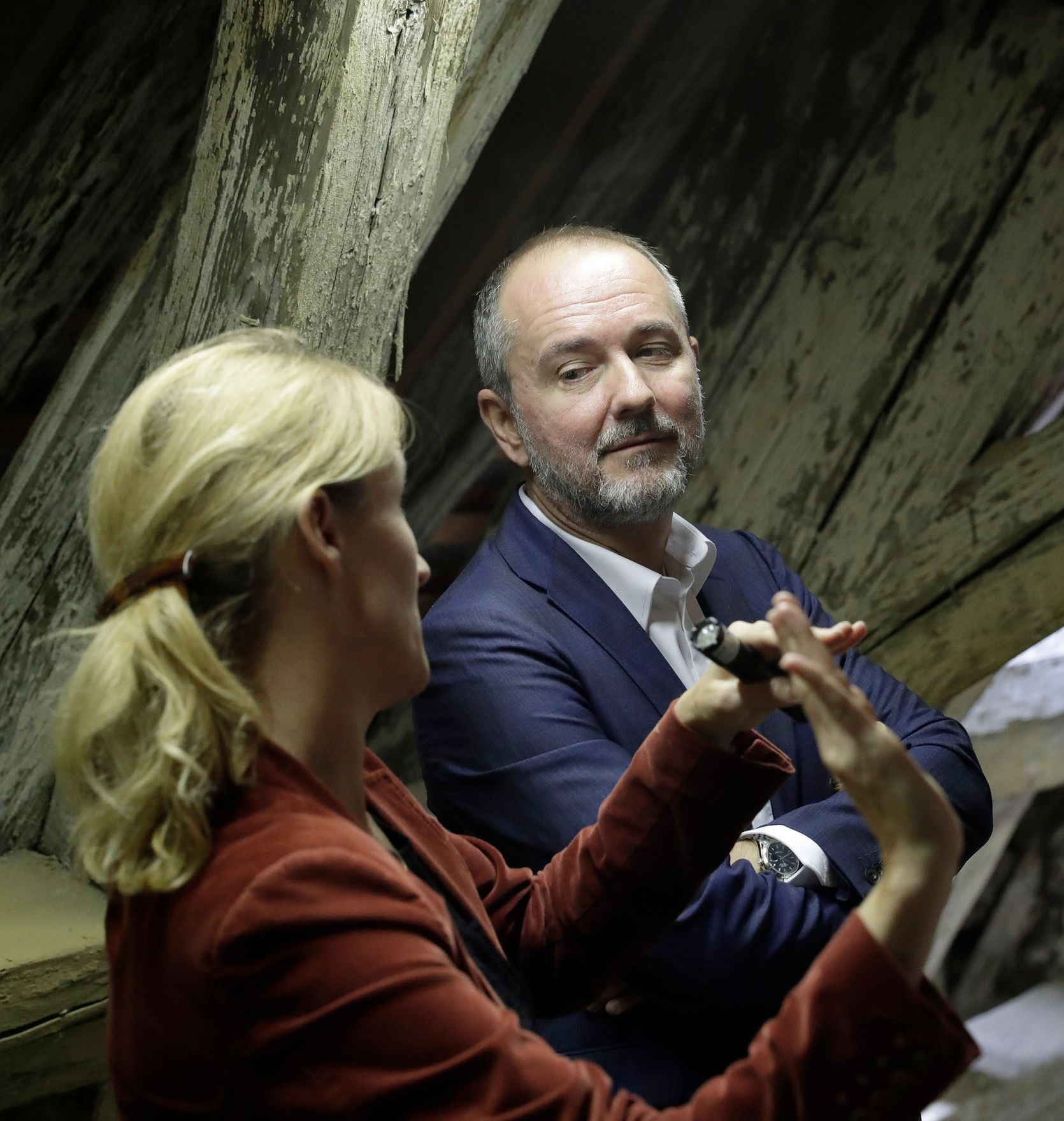 Am 15. September 2017 nahm Kunst- und Kulturminister Thomas Drozda (im Bild) an der Pressekonferenz zum Projekt "Dachkataster Wien - Innere Stadt" teil.