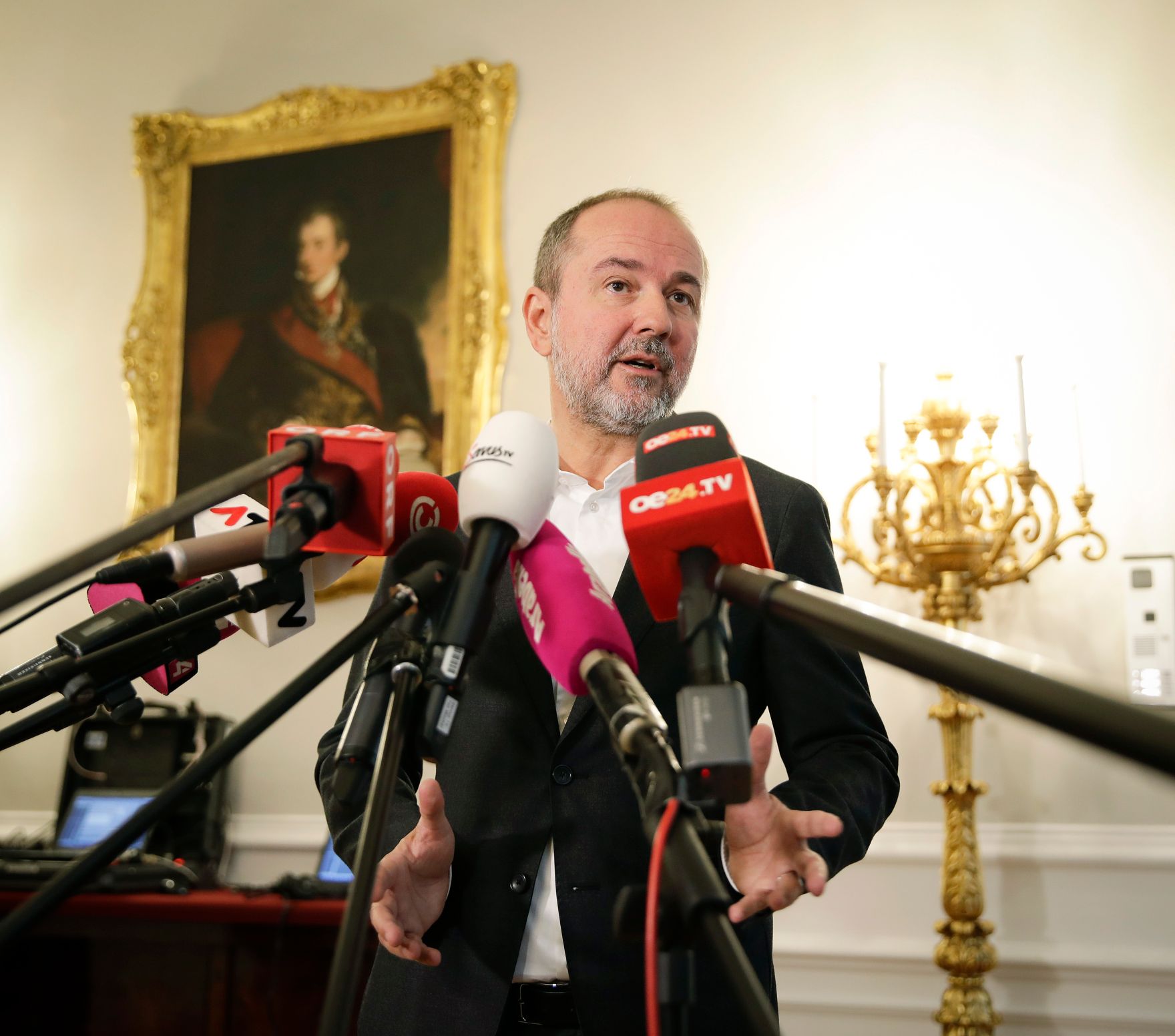 Am 20. September 2017 gab Kanzleramtsminister Thomas Drozda (im Bild) ein Pressestatement nach der Regierungssitzung.