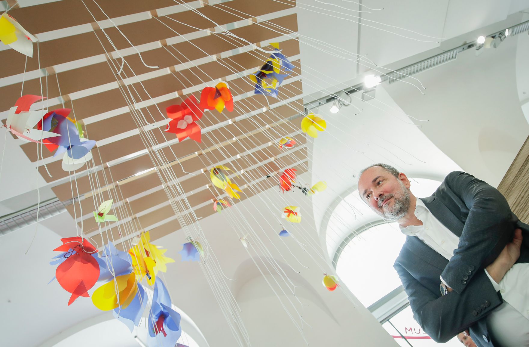 Am 27. September 2017 nahm Kunst- und Kulturminister Thomas Drozda (im Bild) an einer Pressekonferenz und Besichtigung im Kindermuseum ZOOM teil.