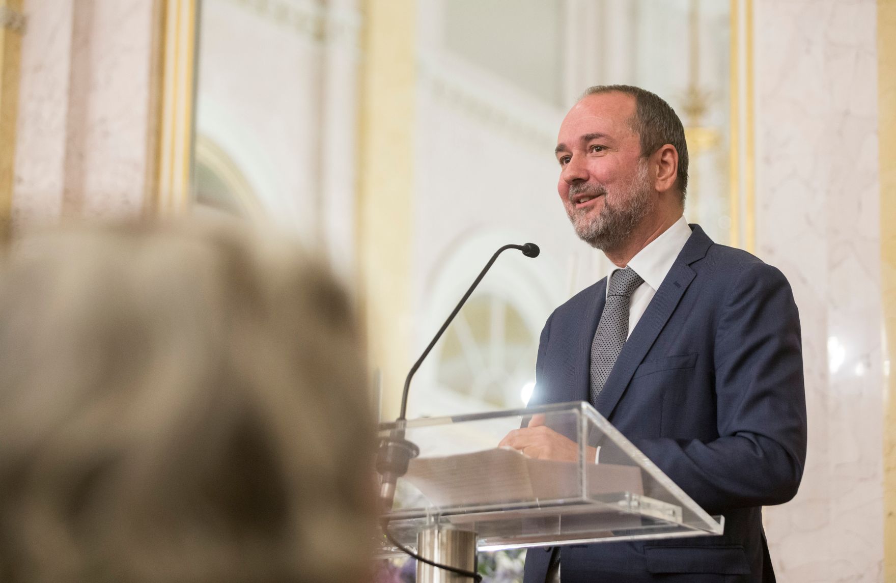 Am 28. September 2017 nahm Kunst- und Kulturminister Thomas Drozda (im Bild) an der Ausstellungser&ouml;ffnung &quot;Raffael&quot; teil.