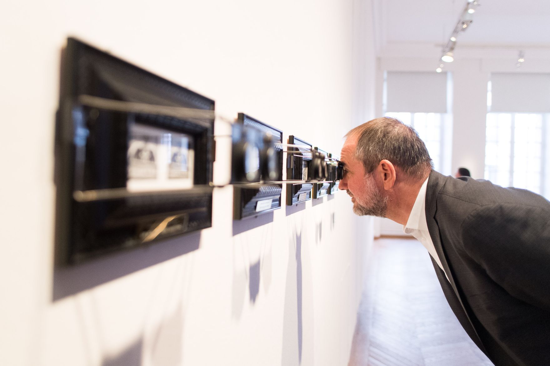 Am 30. September 2017 besuchte Kunst- und Kulturminister Thomas Drozda (im Bild) das Museum &quot;Maison Europ&eacute;enne de la Photographie&quot; in Paris.