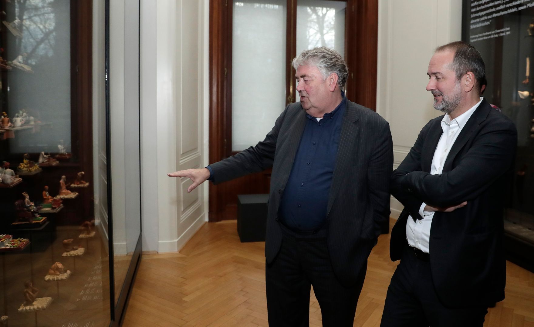 Am 3. November 2017 besuchte Kunst- und Kulturminister Thomas Drozda (im Bild) das Weltmuseum Wien.