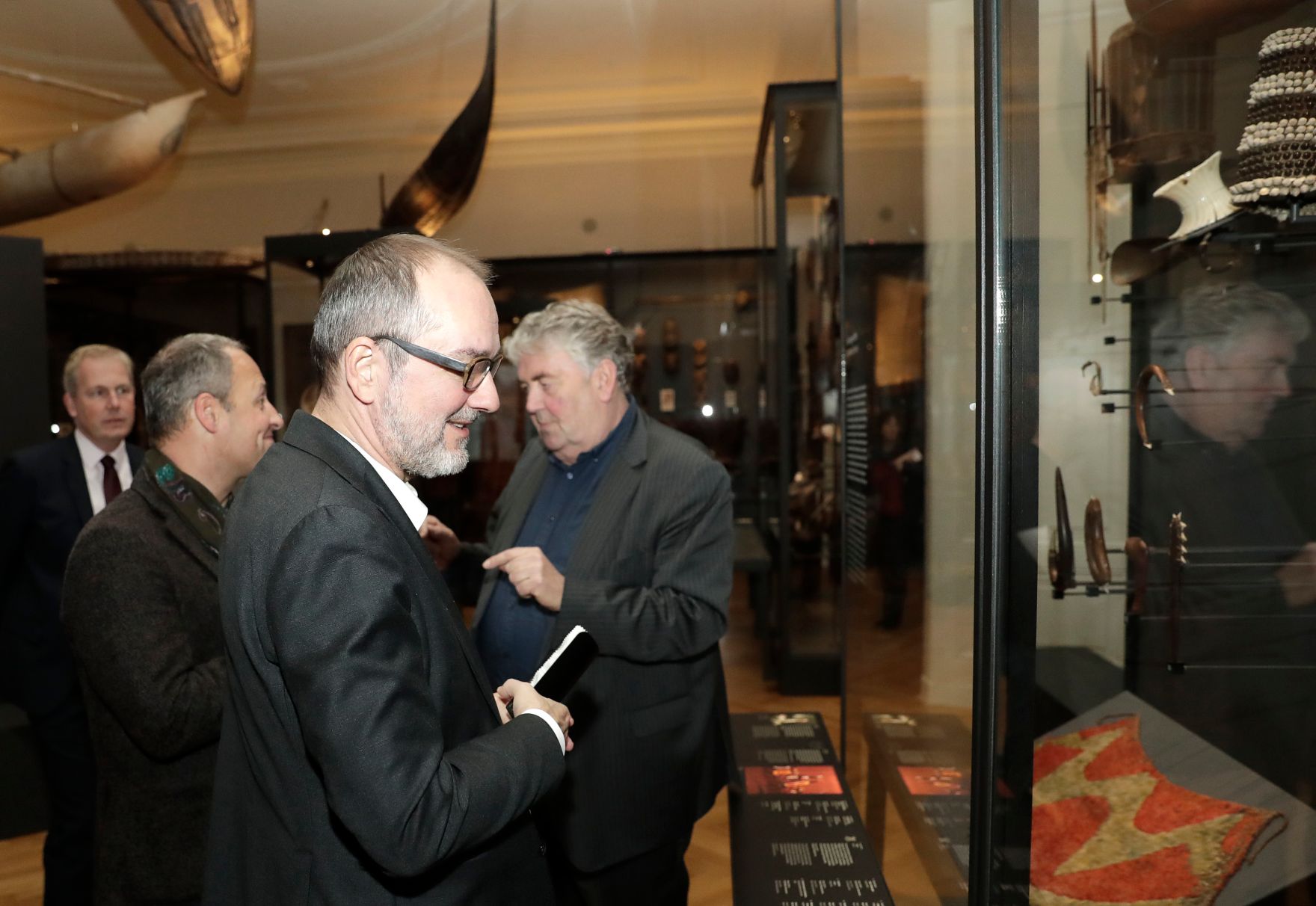 Am 3. November 2017 besuchte Kunst- und Kulturminister Thomas Drozda (im Bild) das Weltmuseum Wien.