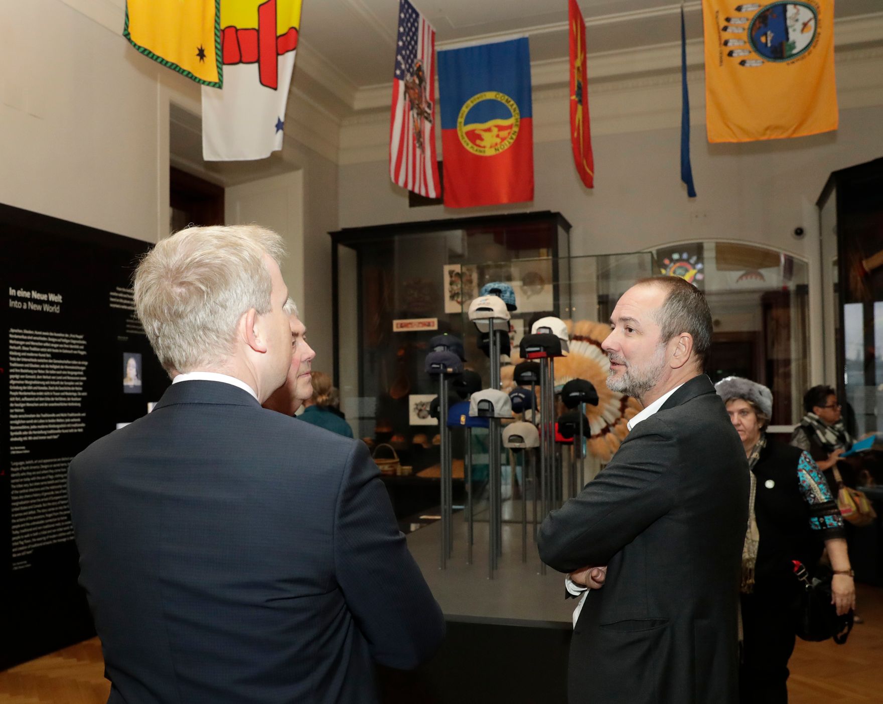 Am 3. November 2017 besuchte Kunst- und Kulturminister Thomas Drozda (im Bild) das Weltmuseum Wien.
