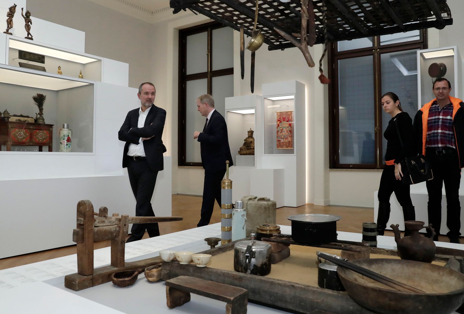 Am 3. November 2017 besuchte Kunst- und Kulturminister Thomas Drozda (im Bild) das Weltmuseum Wien.