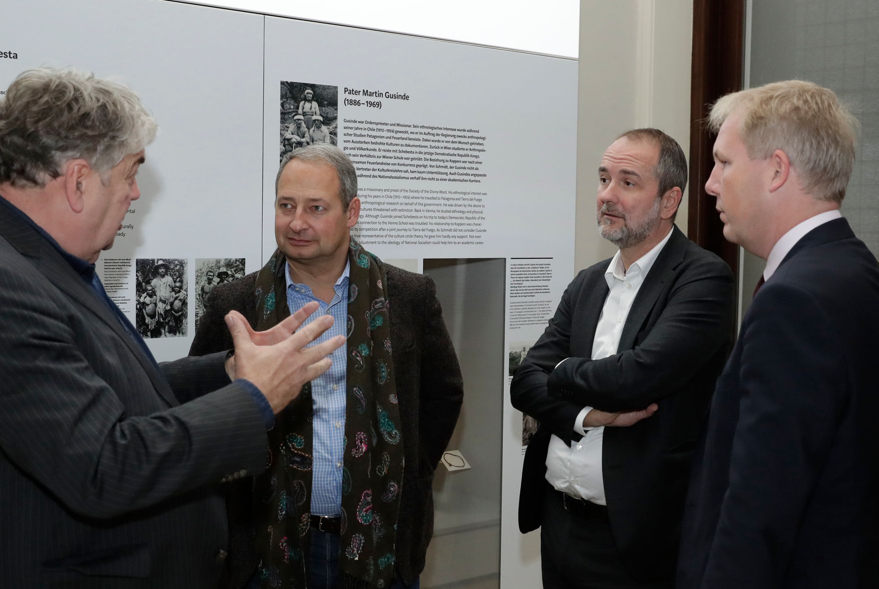 Am 3. November 2017 besuchte Kunst- und Kulturminister Thomas Drozda (im Bild) das Weltmuseum Wien.
