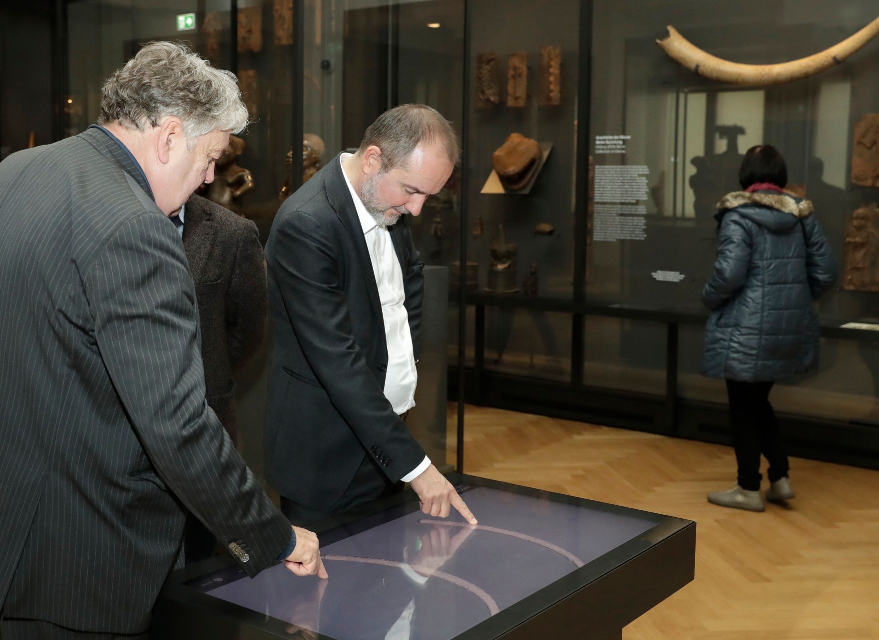 Am 3. November 2017 besuchte Kunst- und Kulturminister Thomas Drozda (im Bild) das Weltmuseum Wien.