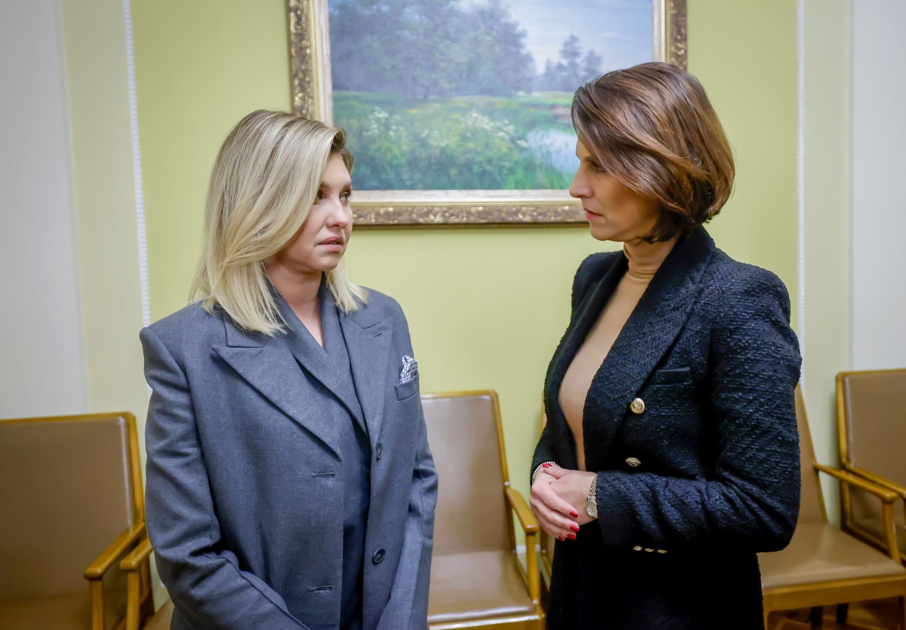 Am 23. November 2022 reiste Bundesministerin Karoline Edtstadler zu einem mehrt&auml;gigen Arbeitsbesuch nach Kiew.