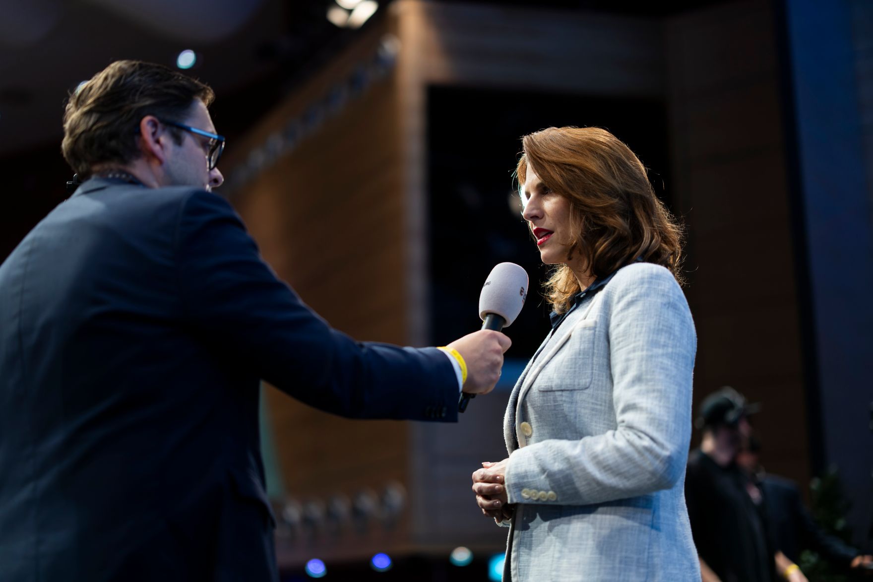 Am 21. Oktober 2024 nahm Bundesministerin Karoline Edtstadler (r.) am Salzburg Summit teil.
