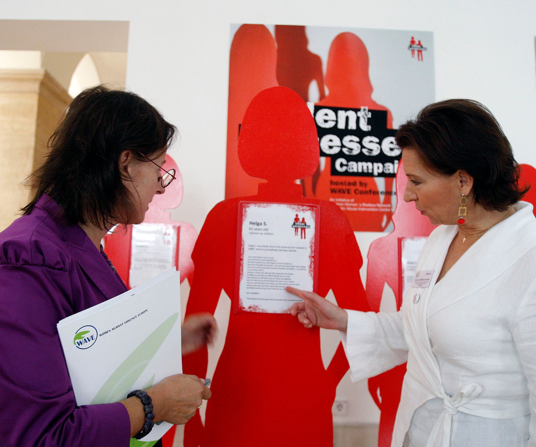 Er&ouml;ffnung der 11. WAVE-Konferenz durch Bundesministerin Gabriele Heinisch-Hosek (R) in der Technischen Universit&auml;t Wien.