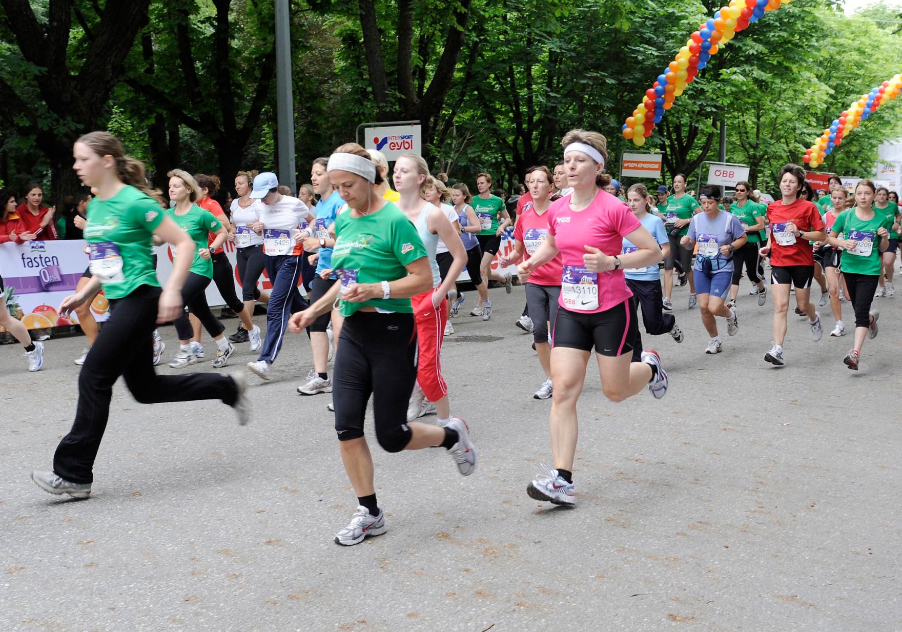 &Ouml;sterreichischen Frauenlauf 2009 im Wiener Prater.