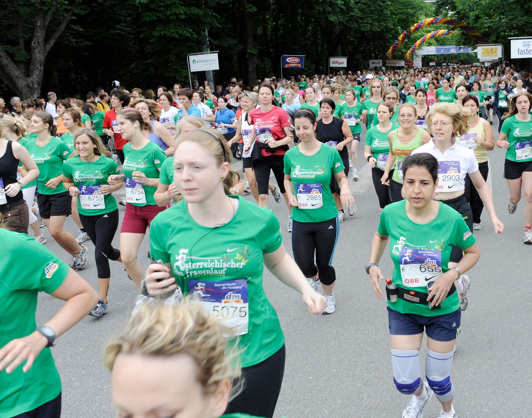 &Ouml;sterreichischer Frauenlauf 2009 im Wiener Prater.