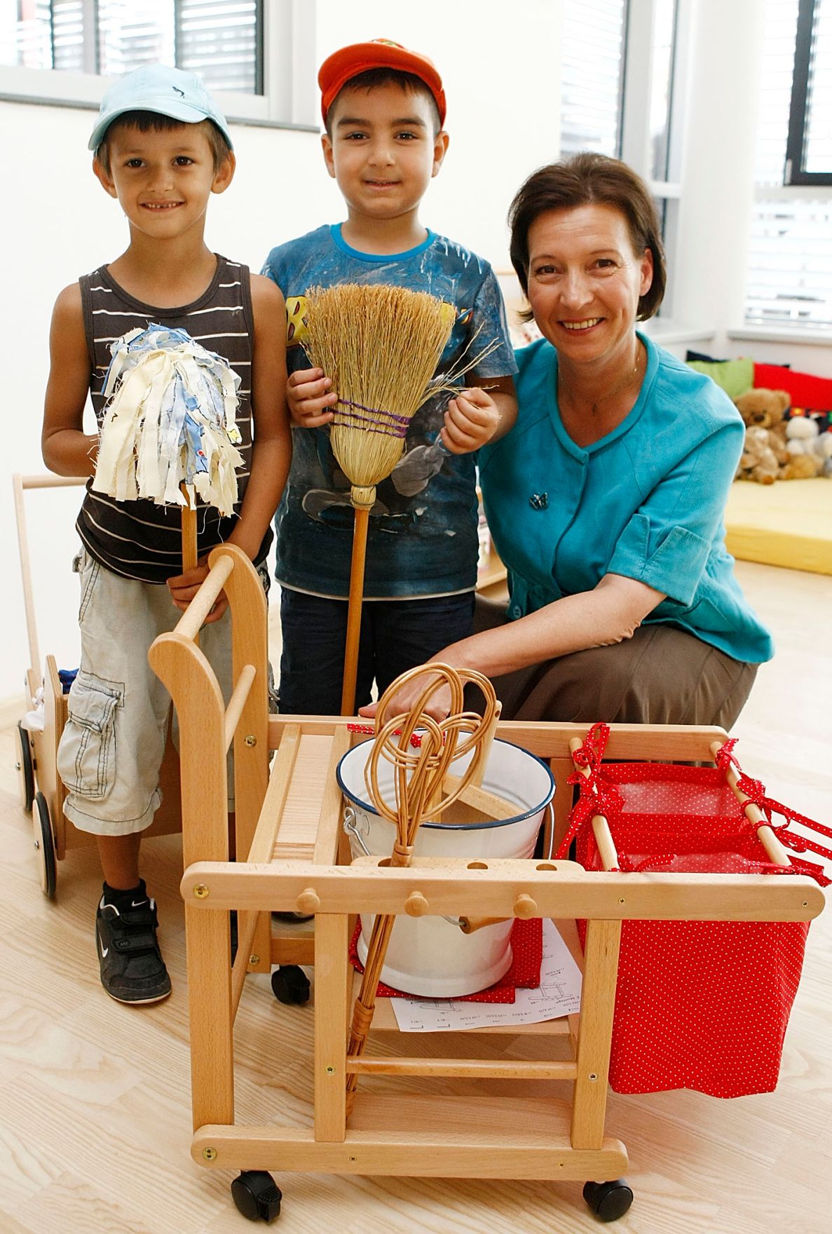 Bundesministerin f&uuml;r Frauenangelegenheiten und &Ouml;ffentlichen Dienst Gabriele Heinisch-Hosek bei der Pressekonferenz zum Thema &quot;Finanzierung der Kinderbetreuung fortsetzen - konkrete Vorschl&auml;ge zur Umsetzung&quot;.
