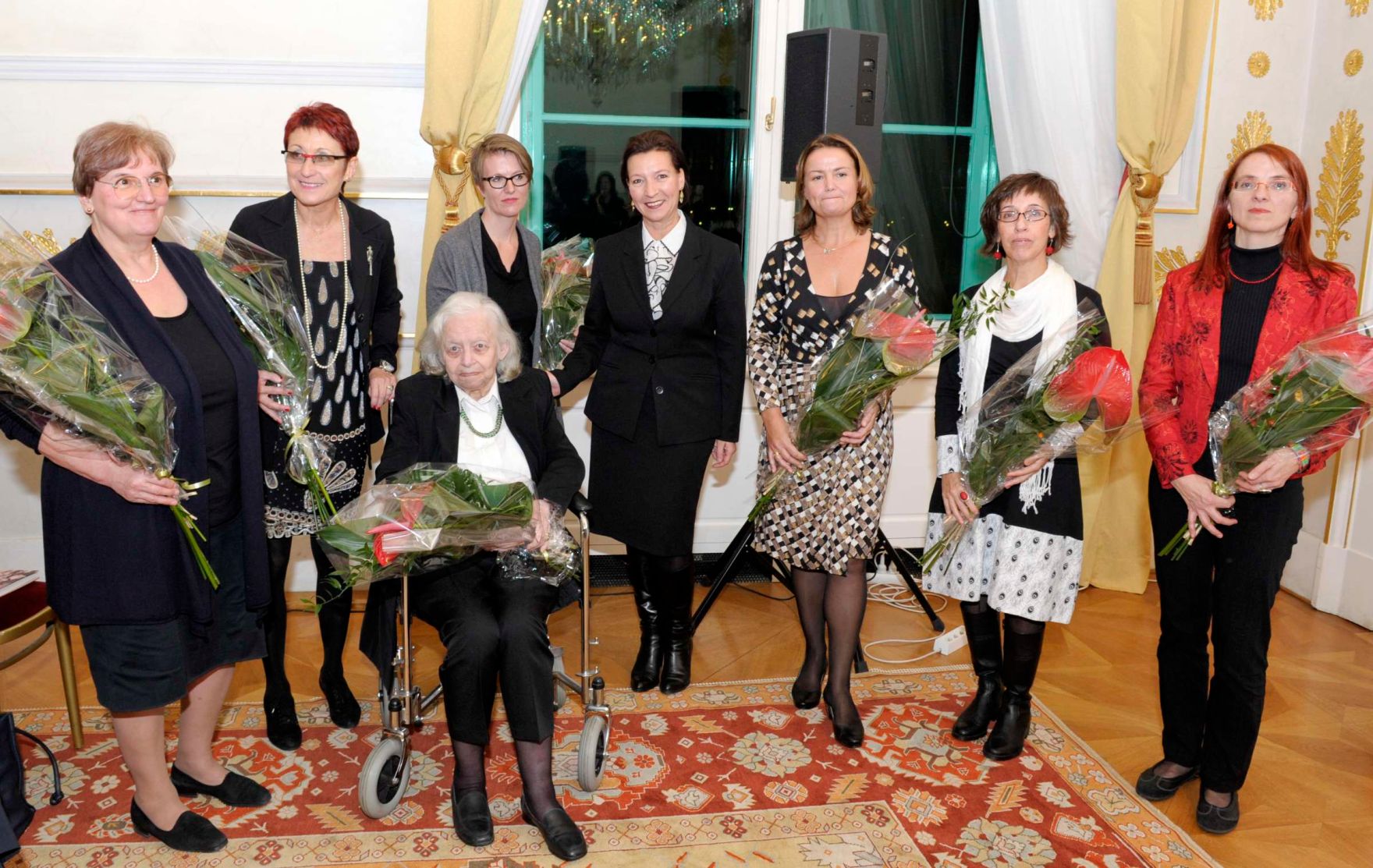 Am 27. Oktober 2010 lud Frauenministerin Gabriele Heinisch-Hosek zur K&auml;the-Leichter-Preisverleihung 2010 ins Bundeskanzleramt in Wien.