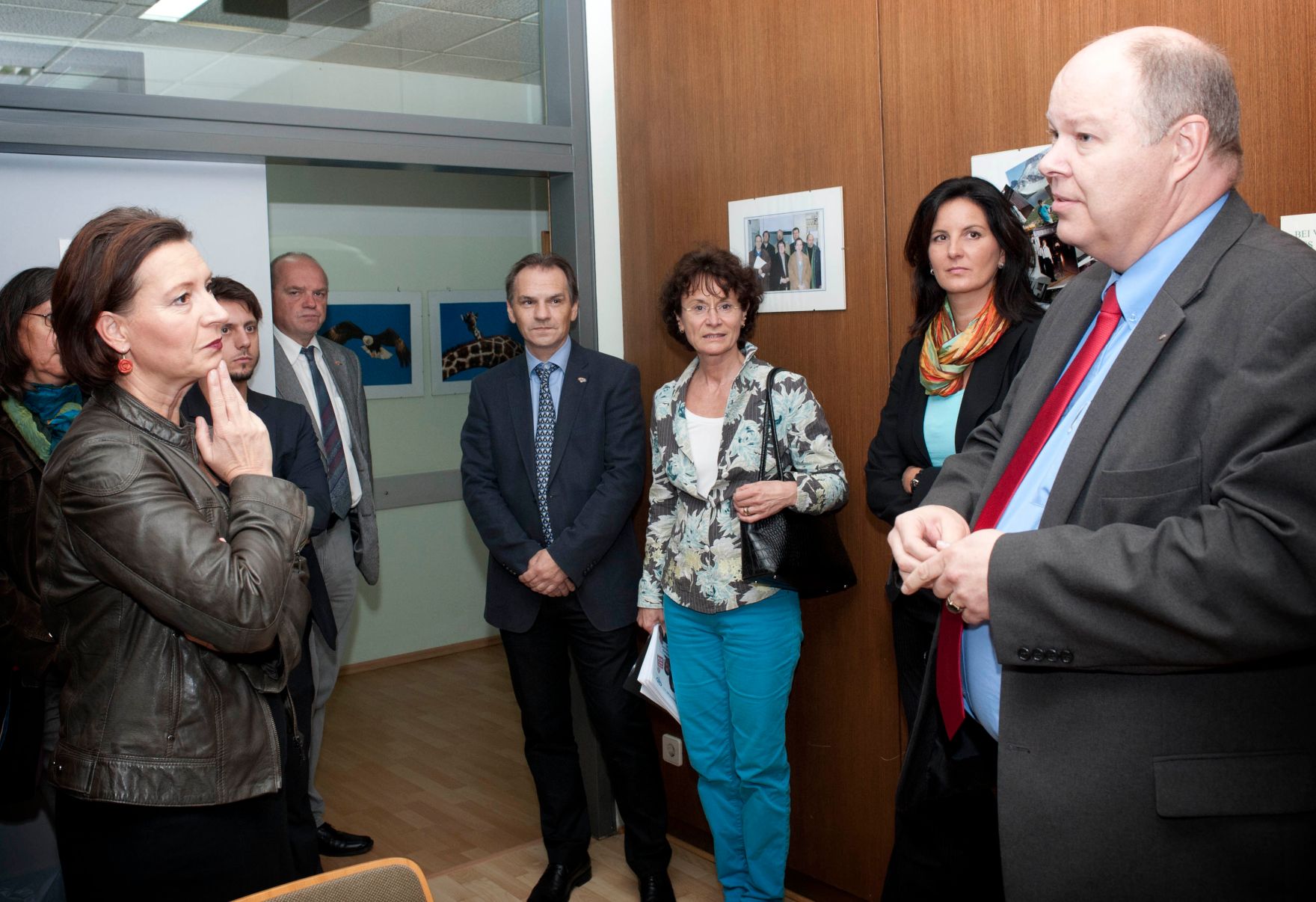 Am 11. Oktober 2011 besuchte Frauenministerin Gabriele Heinisch-Hosek das BFI Wien.