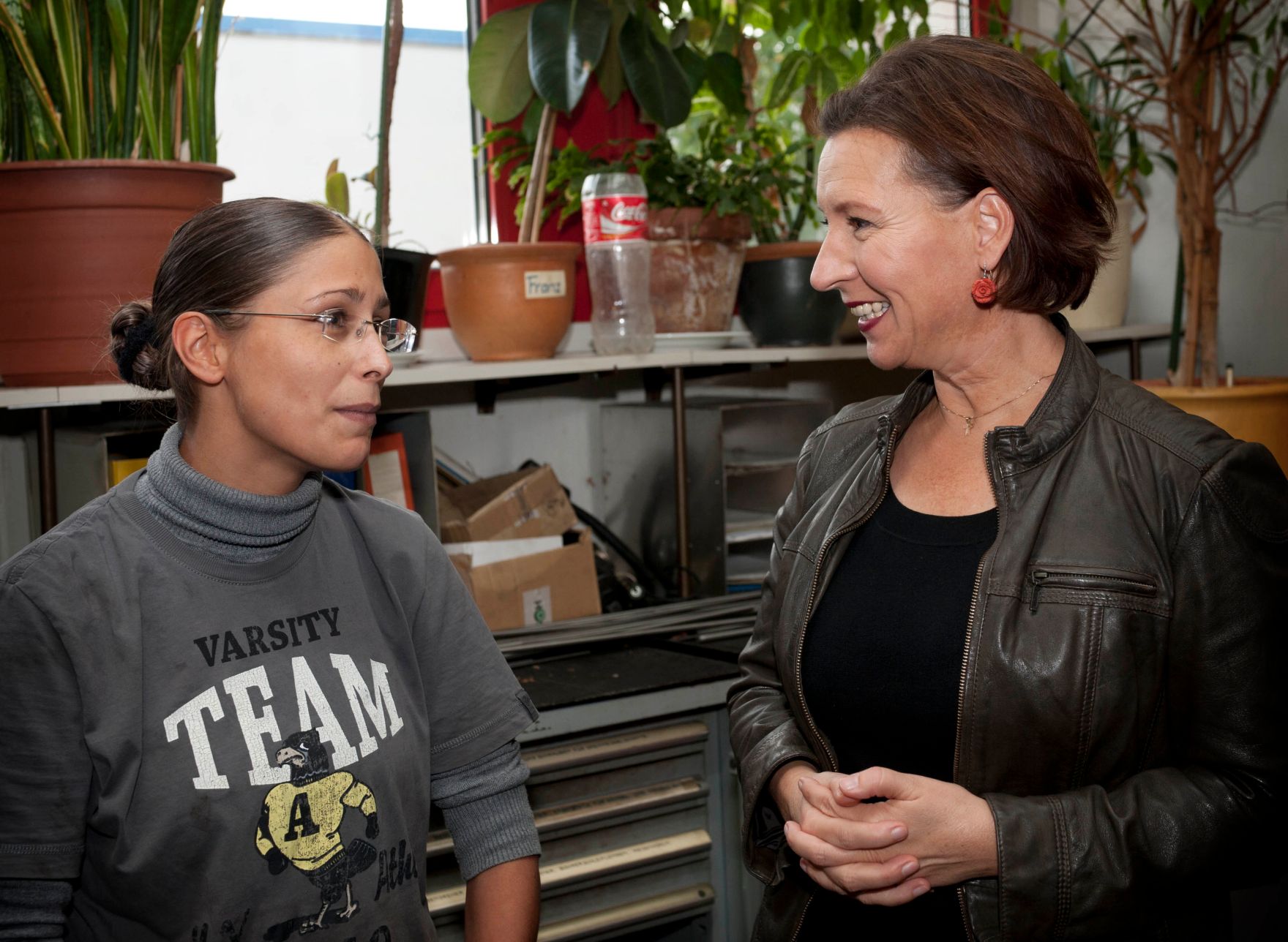 Am 11. Oktober 2011 besuchte Frauenministerin Gabriele Heinisch-Hosek das BFI Wien.