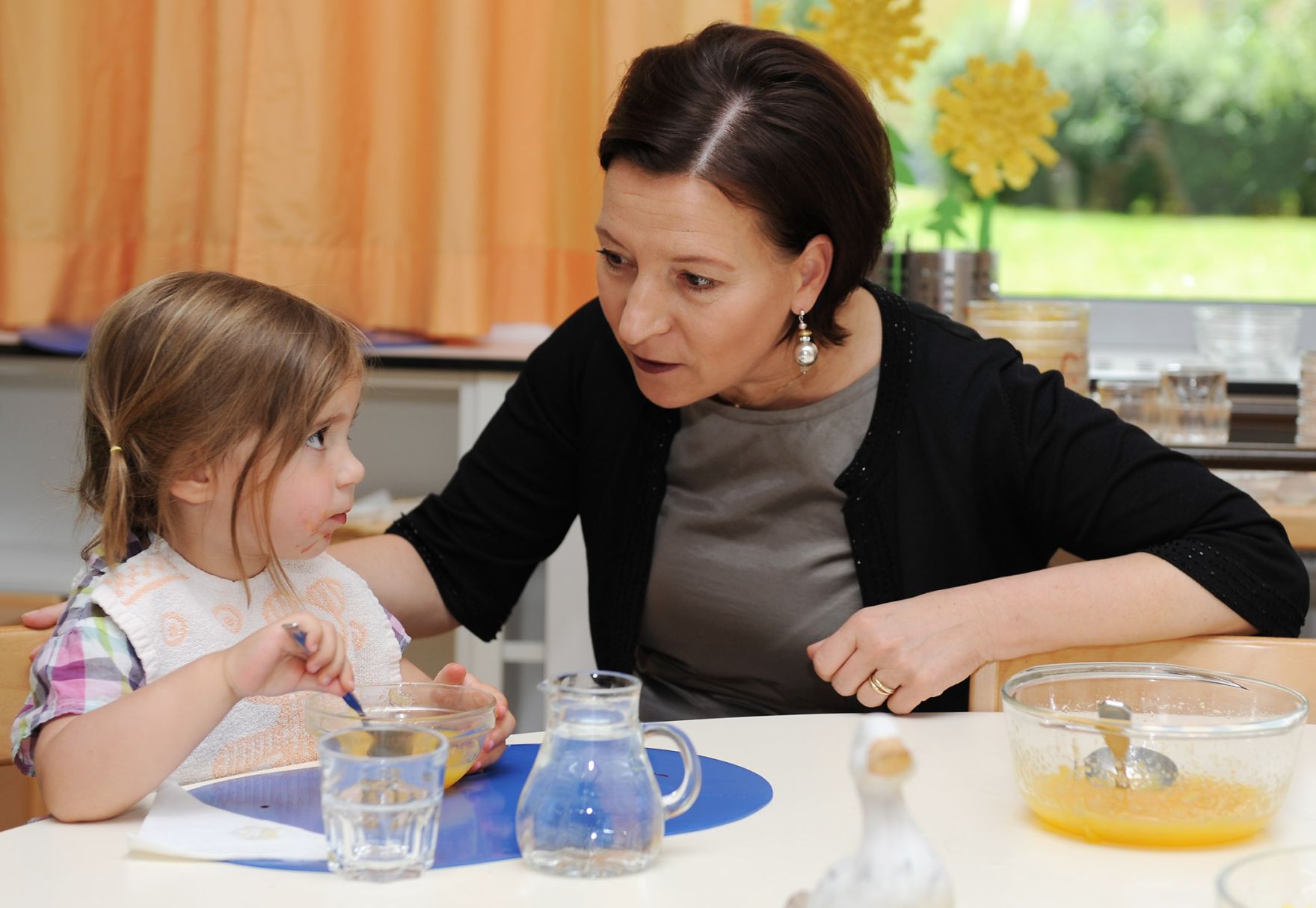 Am 22. Juni 2011 besuchte Frauenministerin Gabriele Heinisch-Hosek im Rahmen eines Bundesl&auml;ndertages in Wien, den geschlechtssensiblen Kindergarten in Meidling.