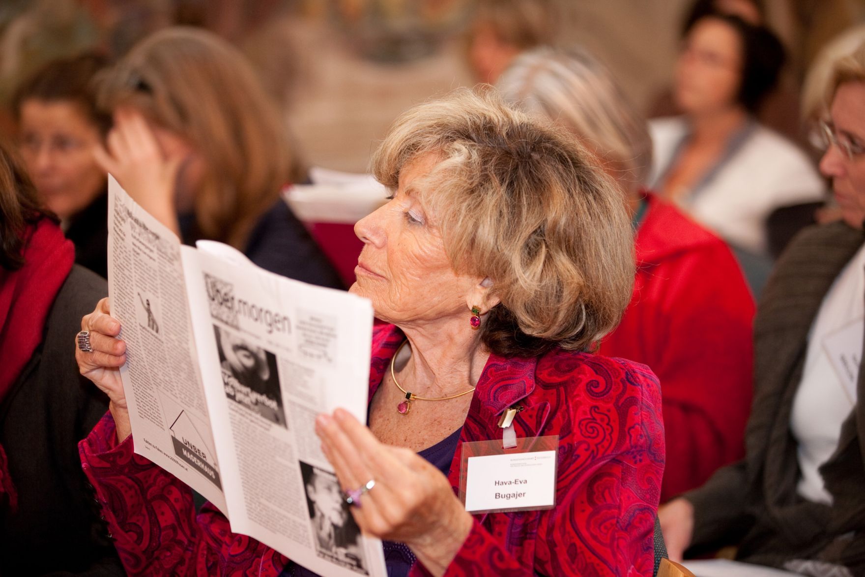 Am 7. Oktober 2011 er&ouml;ffnete Frauenministerin Gabriele Heinisch-Hosek die Frauenenquete ARBEIT.NEU.DENKEN im Schloss Laudon.
