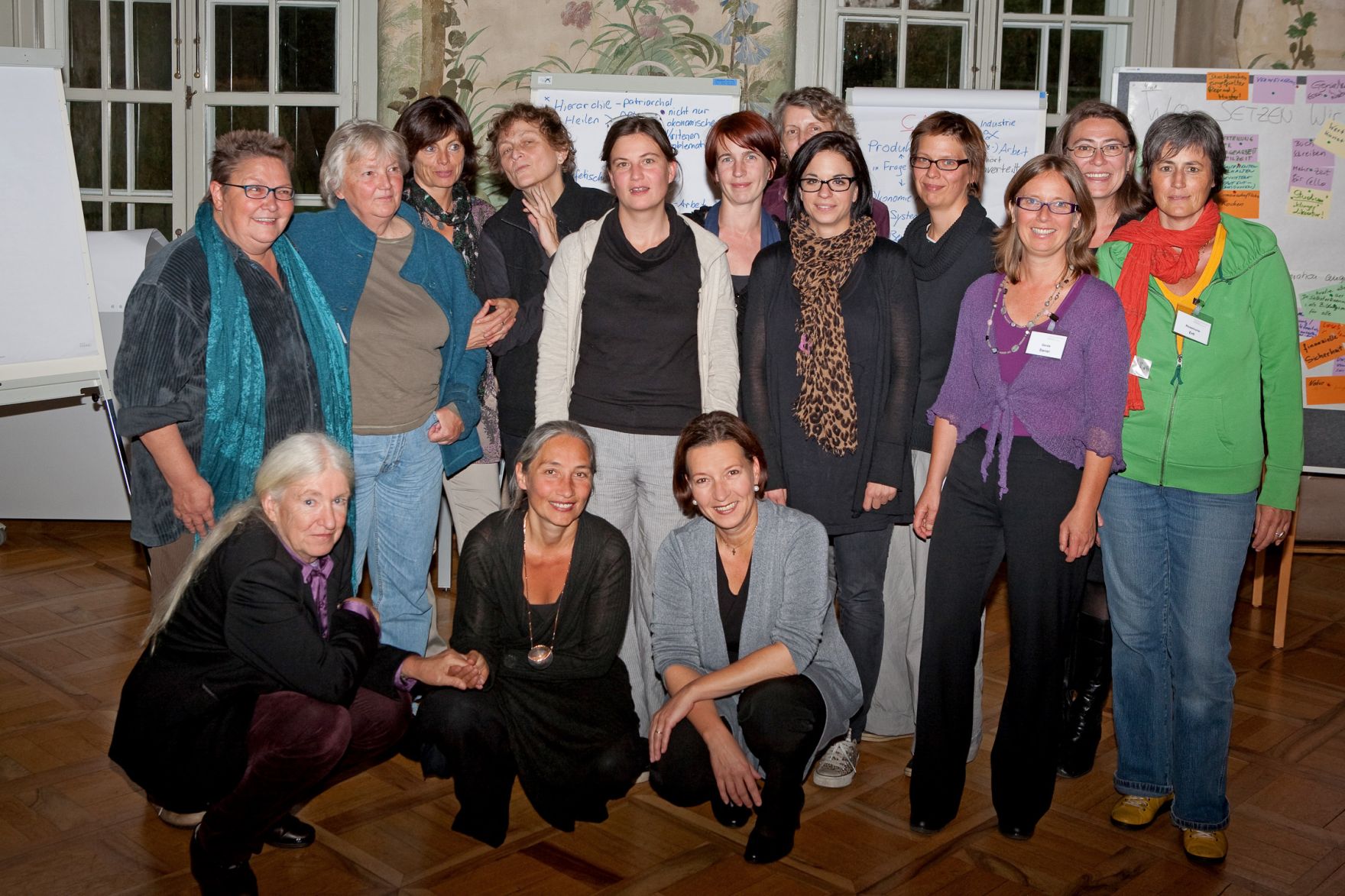 Am 7. Oktober 2011 er&ouml;ffnete Frauenministerin Gabriele Heinisch-Hosek die Frauenenquete ARBEIT.NEU.DENKEN im Schloss Laudon.