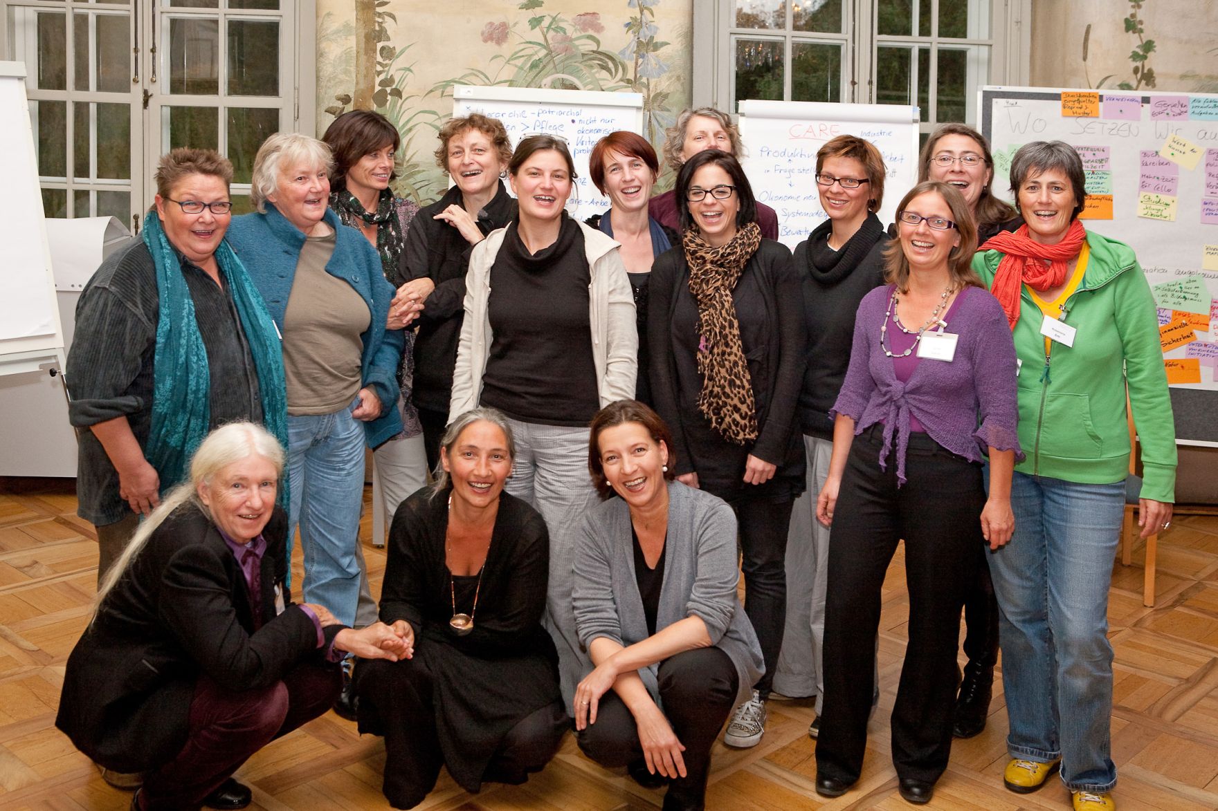 Am 7. Oktober 2011 er&ouml;ffnete Frauenministerin Gabriele Heinisch-Hosek die Frauenenquete ARBEIT.NEU.DENKEN im Schloss Laudon.