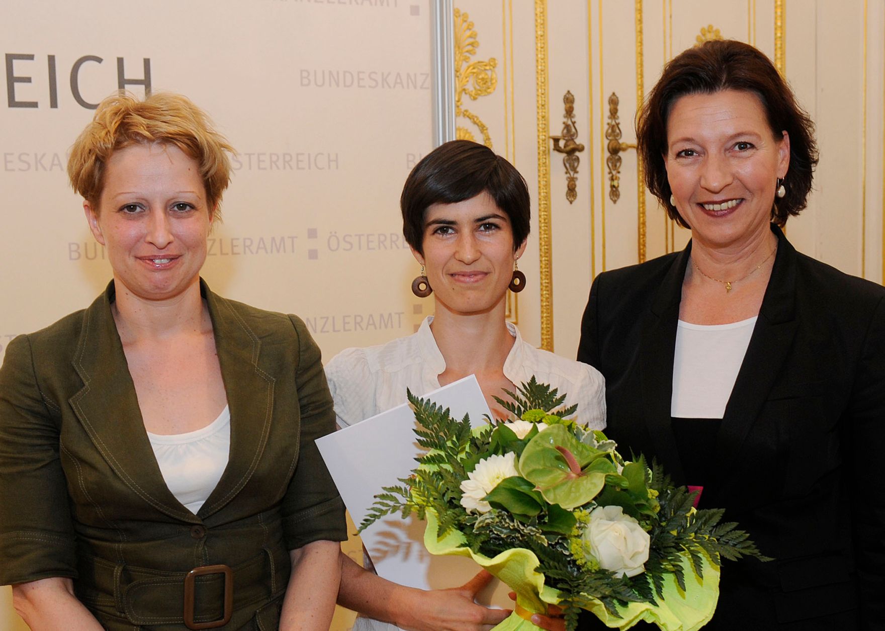 Am 1. Juni 2011, Frauenministerin Gabriele Heinisch-Hosek bei der Verleihung des "Johanna Dohnal-F&ouml;rderpreis 2011".