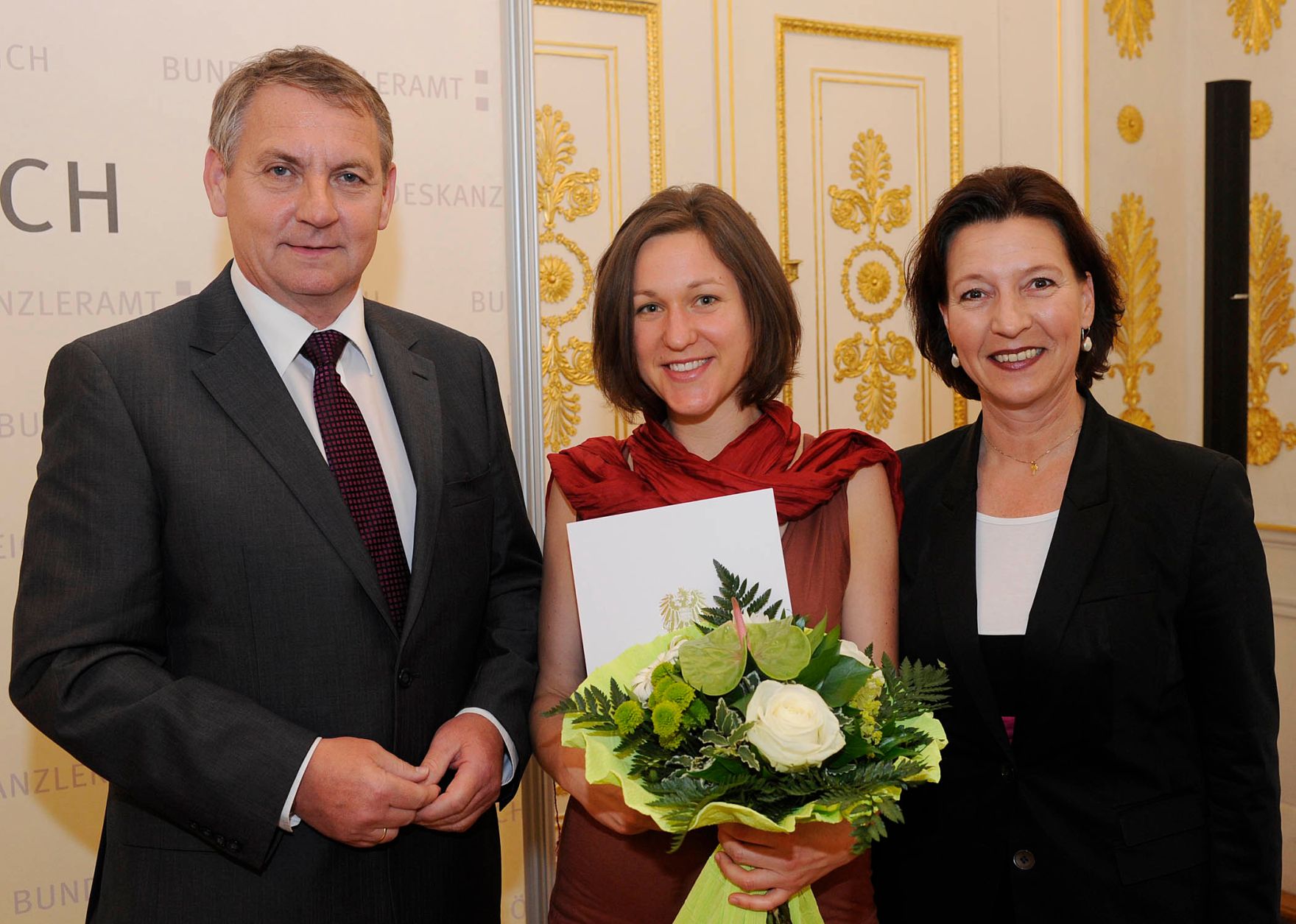 Am 1. Juni 2011, Frauenministerin Gabriele Heinisch-Hosek bei der Verleihung des "Johanna Dohnal-F&ouml;rderpreis 2011".