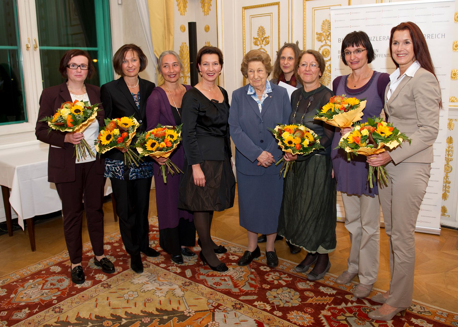 12. Oktober 2011 Bundesministerin Gabriele Heinisch-Hosek bei der K&auml;the-Leichter-Preisverleihung.