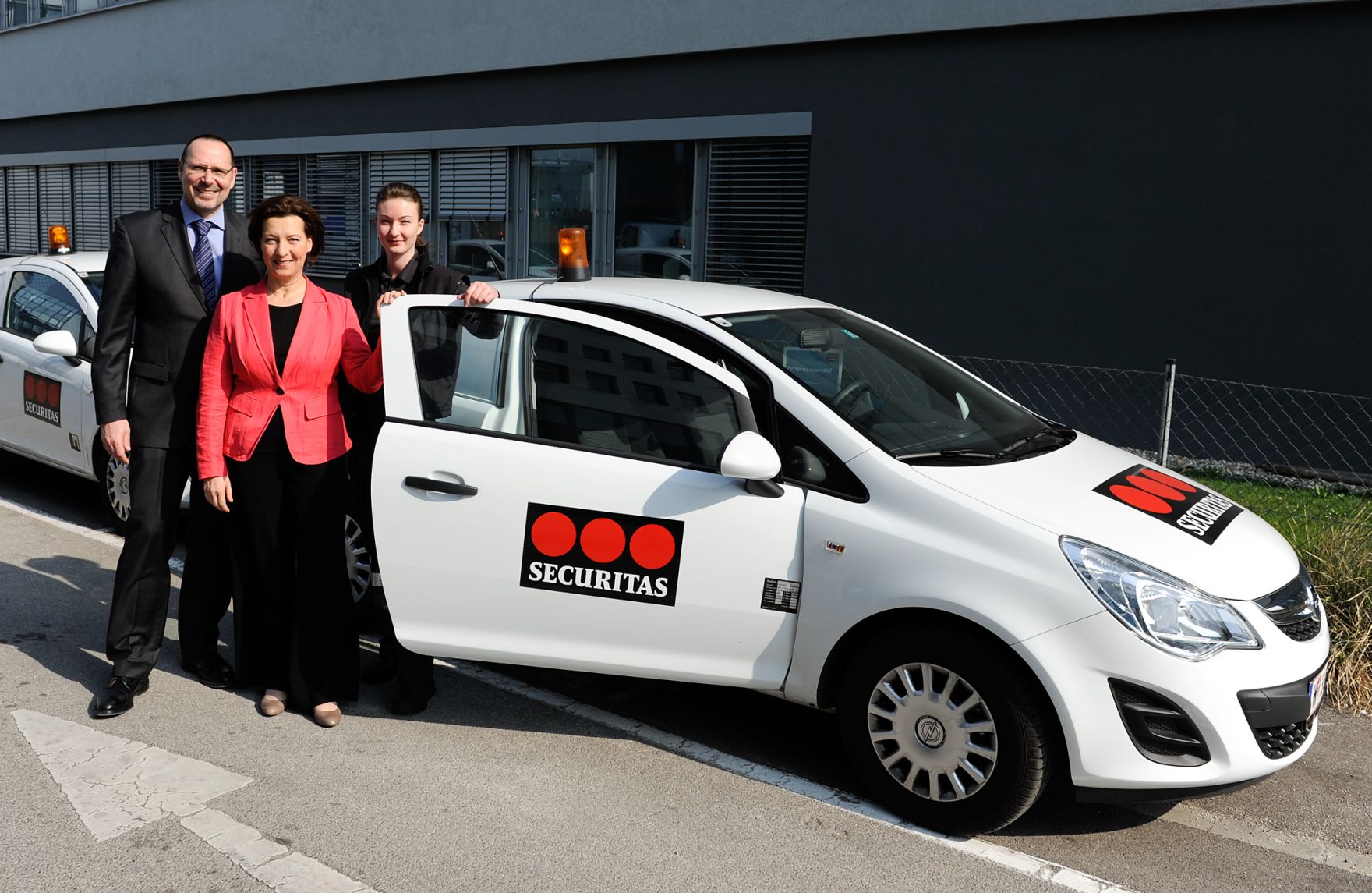 Am 23. M&auml;rz 2012 besuchte Frauenministerin Gabriele Heinisch-Hosek die Firma Securitas in Wien.