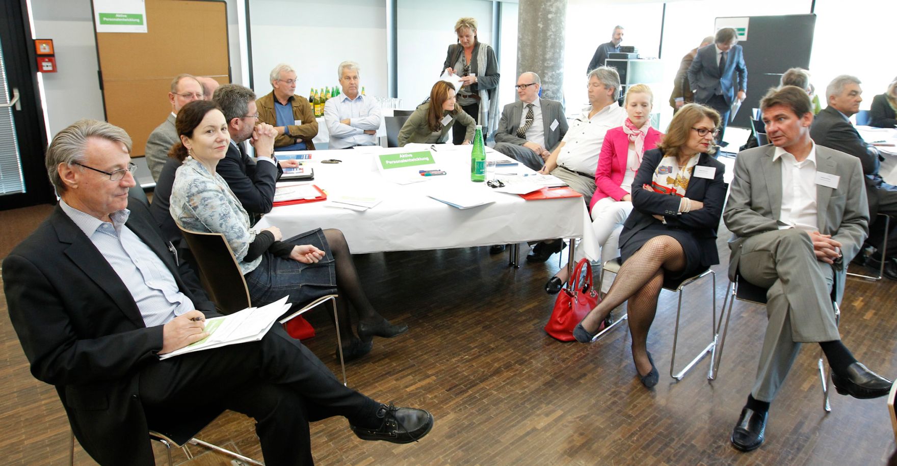 Am 26. M&auml;rz 2012 er&ouml;ffnete Bundesministerin Gabriele Heinisch-Hosek das "1. Dialogforum des Reformdialogs &Ouml;sterreich, Salzburg".