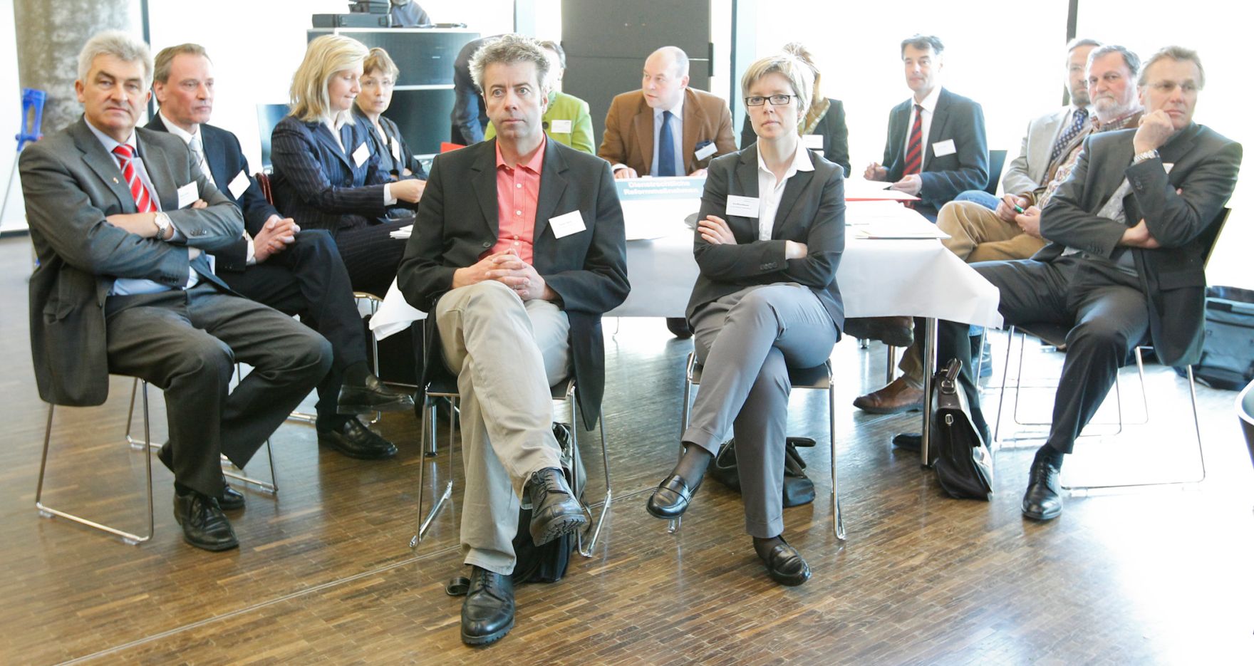 Am 26. M&auml;rz 2012 er&ouml;ffnete Bundesministerin Gabriele Heinisch-Hosek das "1. Dialogforum des Reformdialogs &Ouml;sterreich, Salzburg".