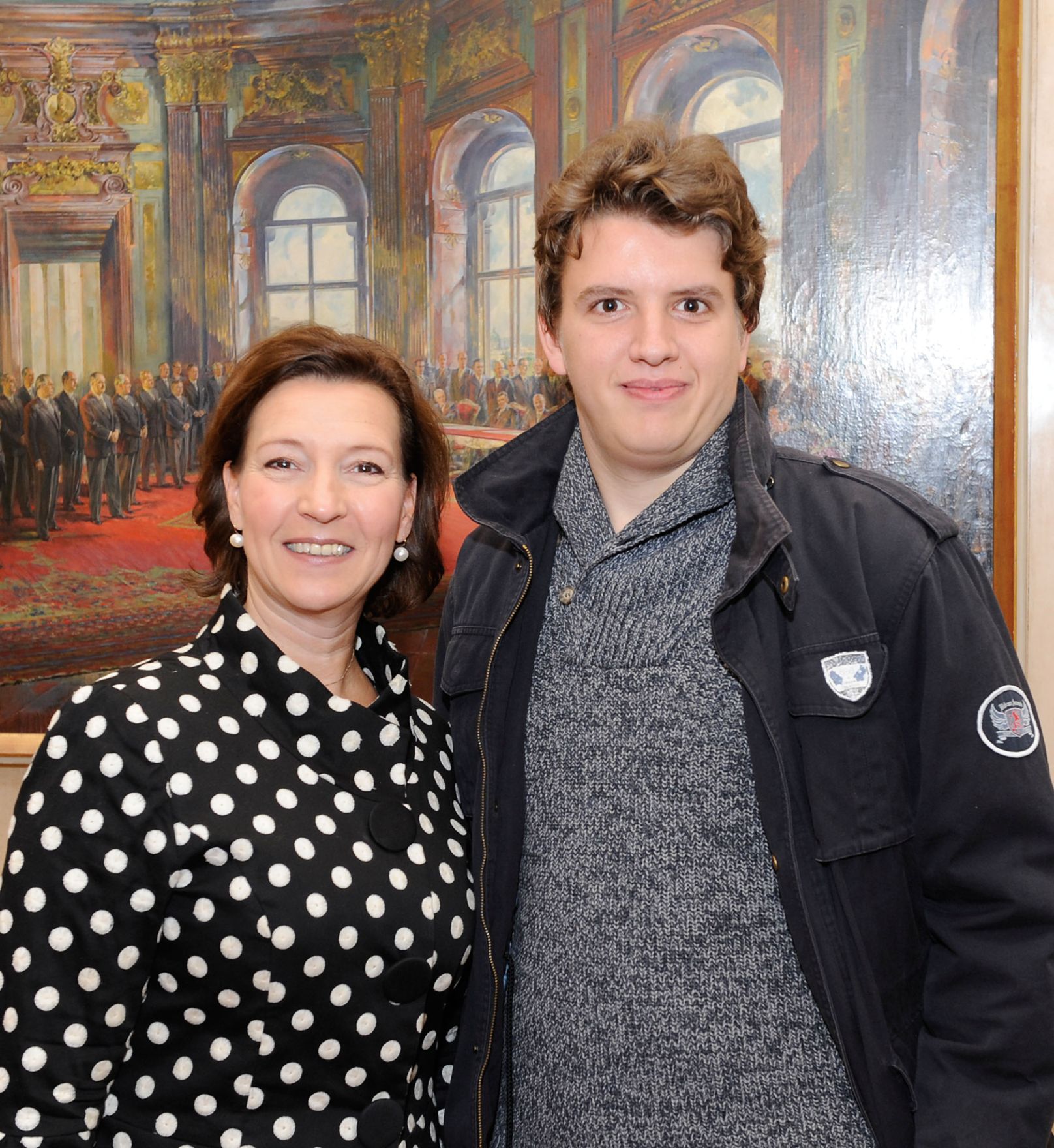 Am 26. Oktober 2012 empfing Frauenministerin Gabriele Heinisch-Hosek im Rahmen des Nationalfeiertages Besucherinnen und Besucher im Bundeskanzleramt.