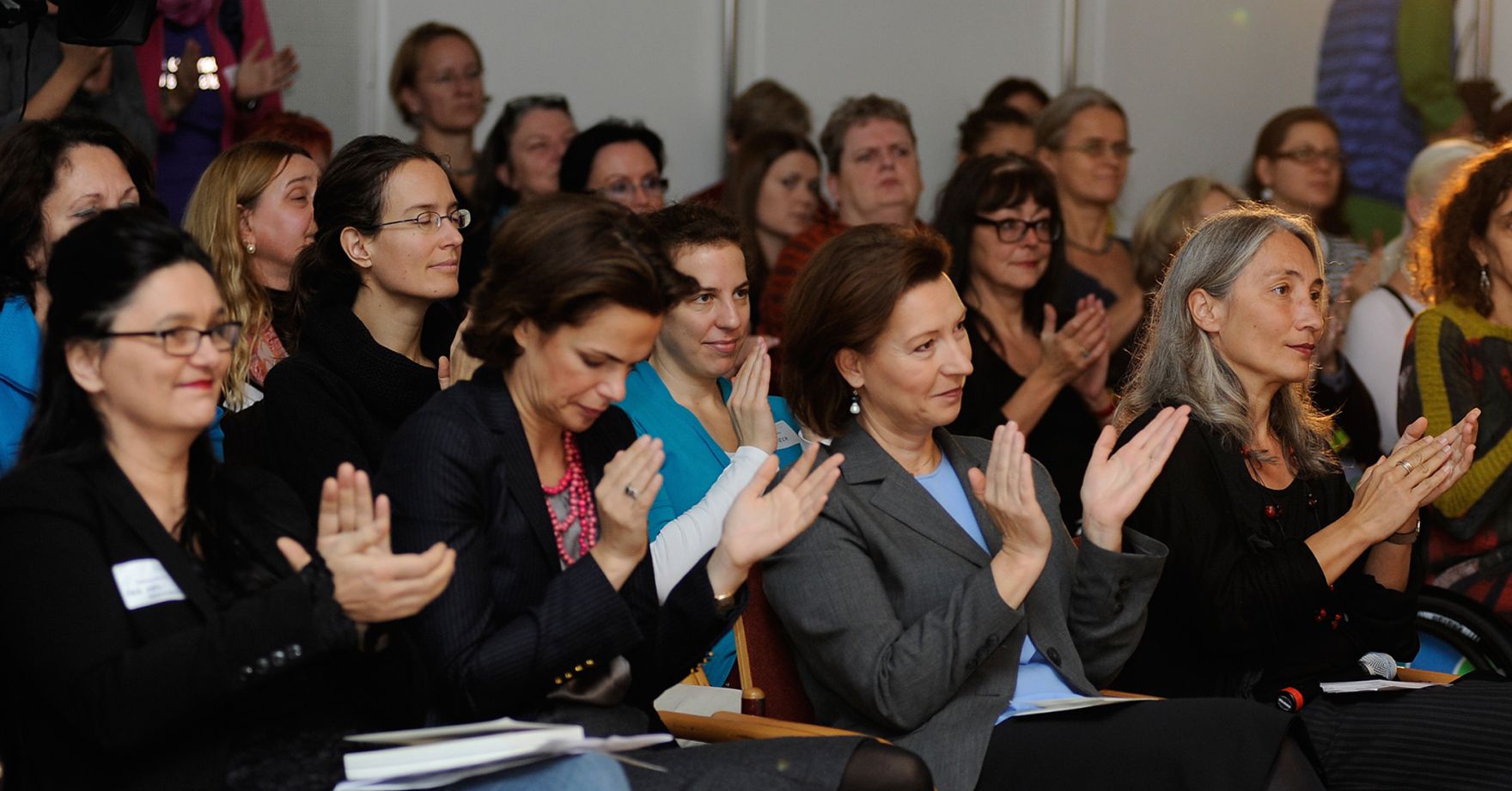 Am 5. November 2012 er&ouml;ffnete Frauenministerin Gabriele Heinisch-Hosek die Frauenenquete &quot;Frauen.K&ouml;rper.Politiken&quot; im Bundesministerium f&uuml;r Gesundheit.