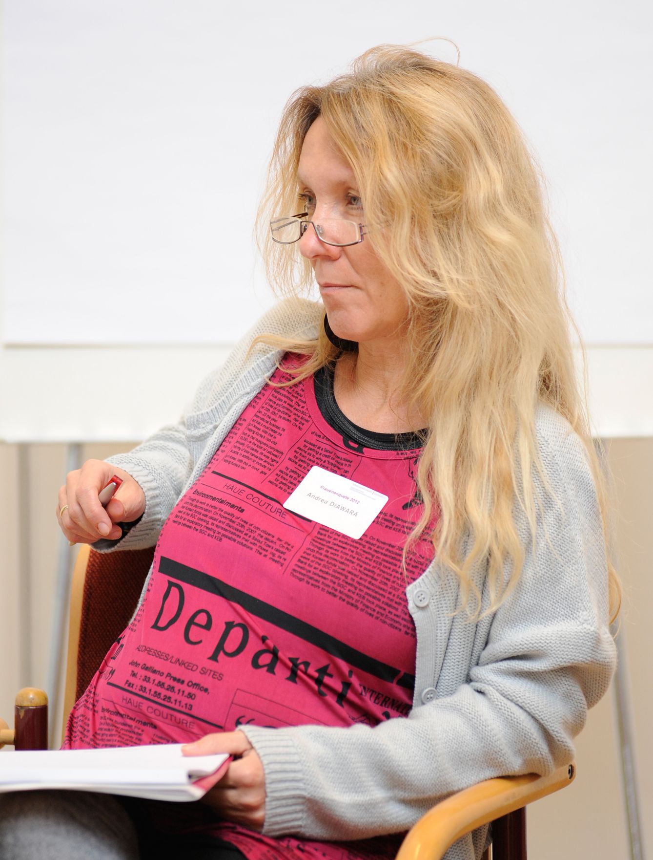 Am 5. November 2012 er&ouml;ffnete Frauenministerin Gabriele Heinisch-Hosek die Frauenenquete &quot;Frauen.K&ouml;rper.Politiken&quot; im Bundesministerium f&uuml;r Gesundheit.