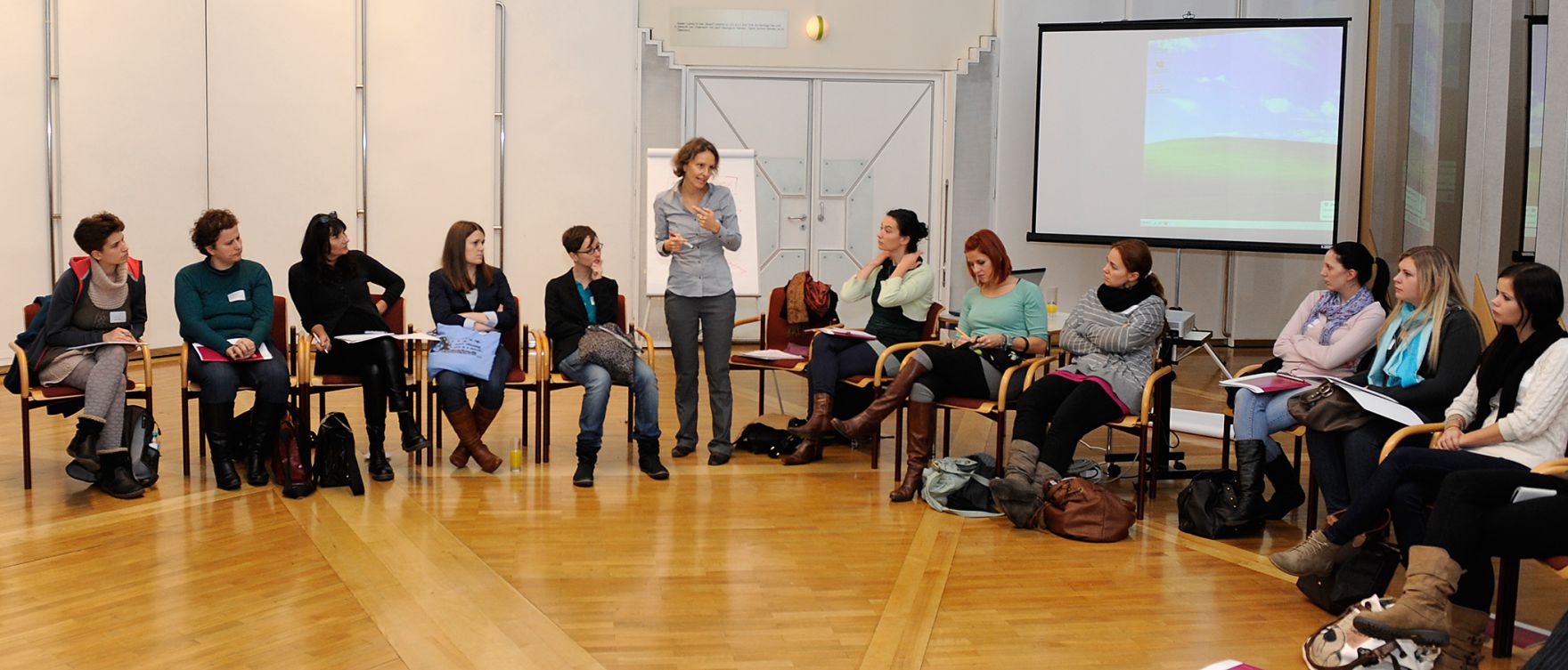 Am 5. November 2012 er&ouml;ffnete Frauenministerin Gabriele Heinisch-Hosek die Frauenenquete &quot;Frauen.K&ouml;rper.Politiken&quot; im Bundesministerium f&uuml;r Gesundheit.