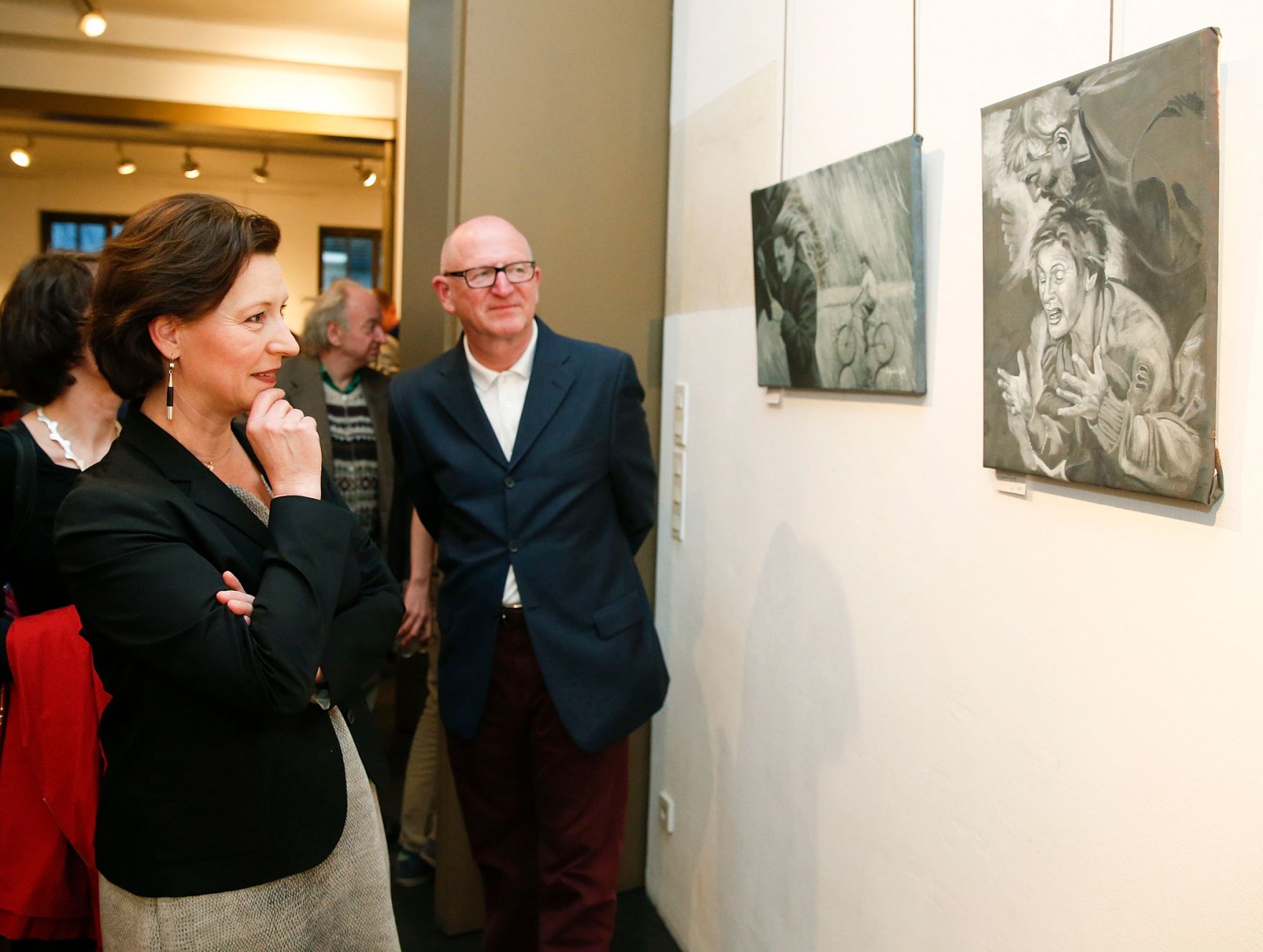 Am 16. April 2013 er&ouml;ffnete Frauenministerin Gabriele Heinisch-Hosek die Ausstellung D.A.A. (Diversity Arts Austria) im Bulgarischen Kulturinstitut.