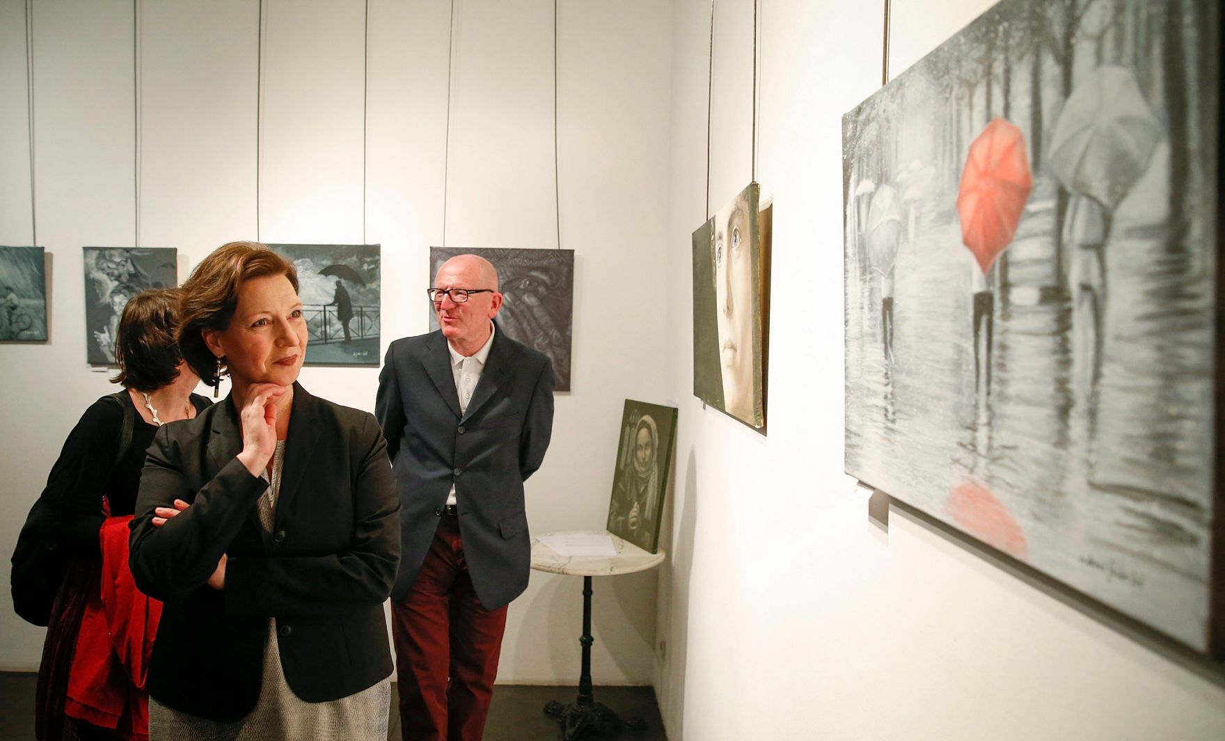 Am 16. April 2013 er&ouml;ffnete Frauenministerin Gabriele Heinisch-Hosek die Ausstellung D.A.A. (Diversity Arts Austria) im Bulgarischen Kulturinstitut.