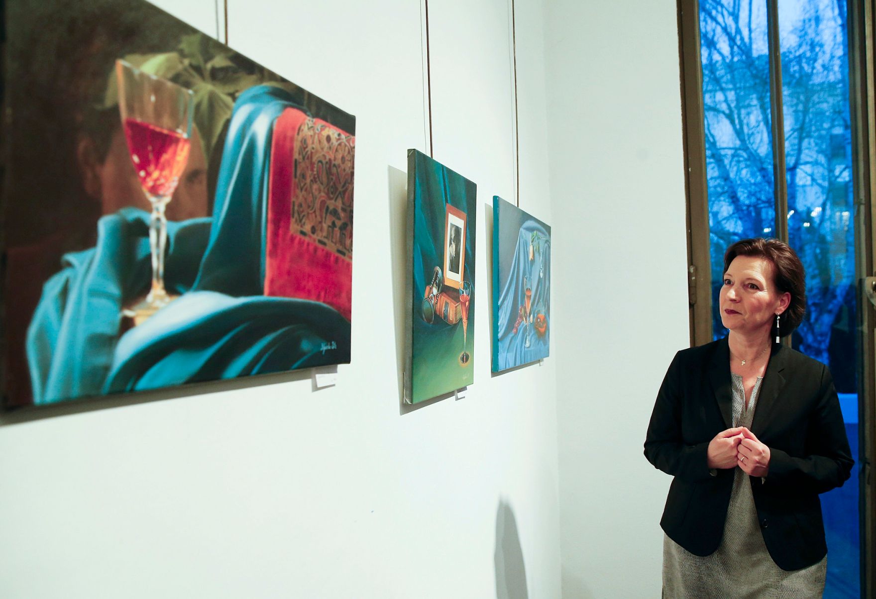 Am 16. April 2013 er&ouml;ffnete Frauenministerin Gabriele Heinisch-Hosek die Ausstellung D.A.A. (Diversity Arts Austria) im Bulgarischen Kulturinstitut.