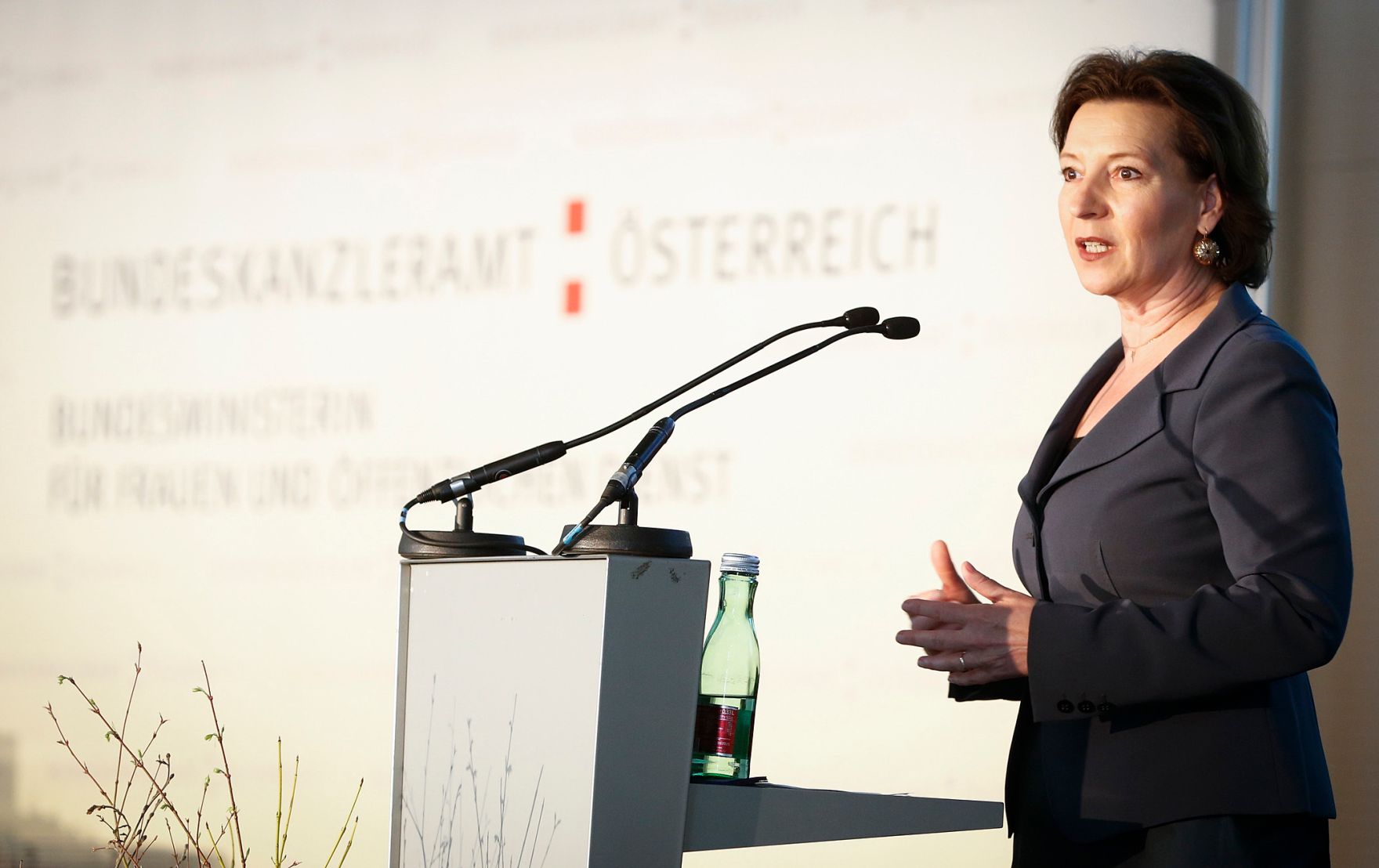 Am 7. Mai 2013 &uuml;berreichte Beamtenministerin Gabriele Heinisch-Hosek den Verwaltungspreis 2013 in der Akademie der Wissenschaften.