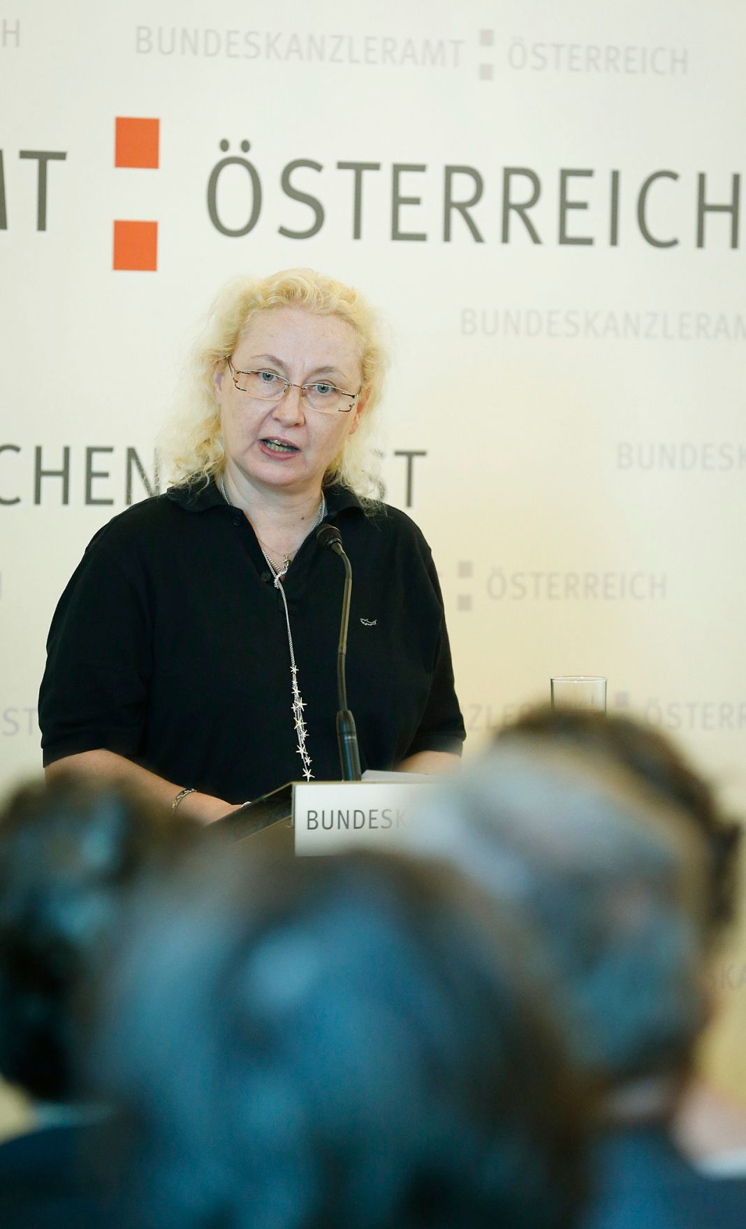 Am 19. Juni 2013 lud Frauenministerin Gabriele Heinisch-Hosek zur Verleihung des Johanna-Dohnal Preises 2013 ins Bundeskanzleramt.