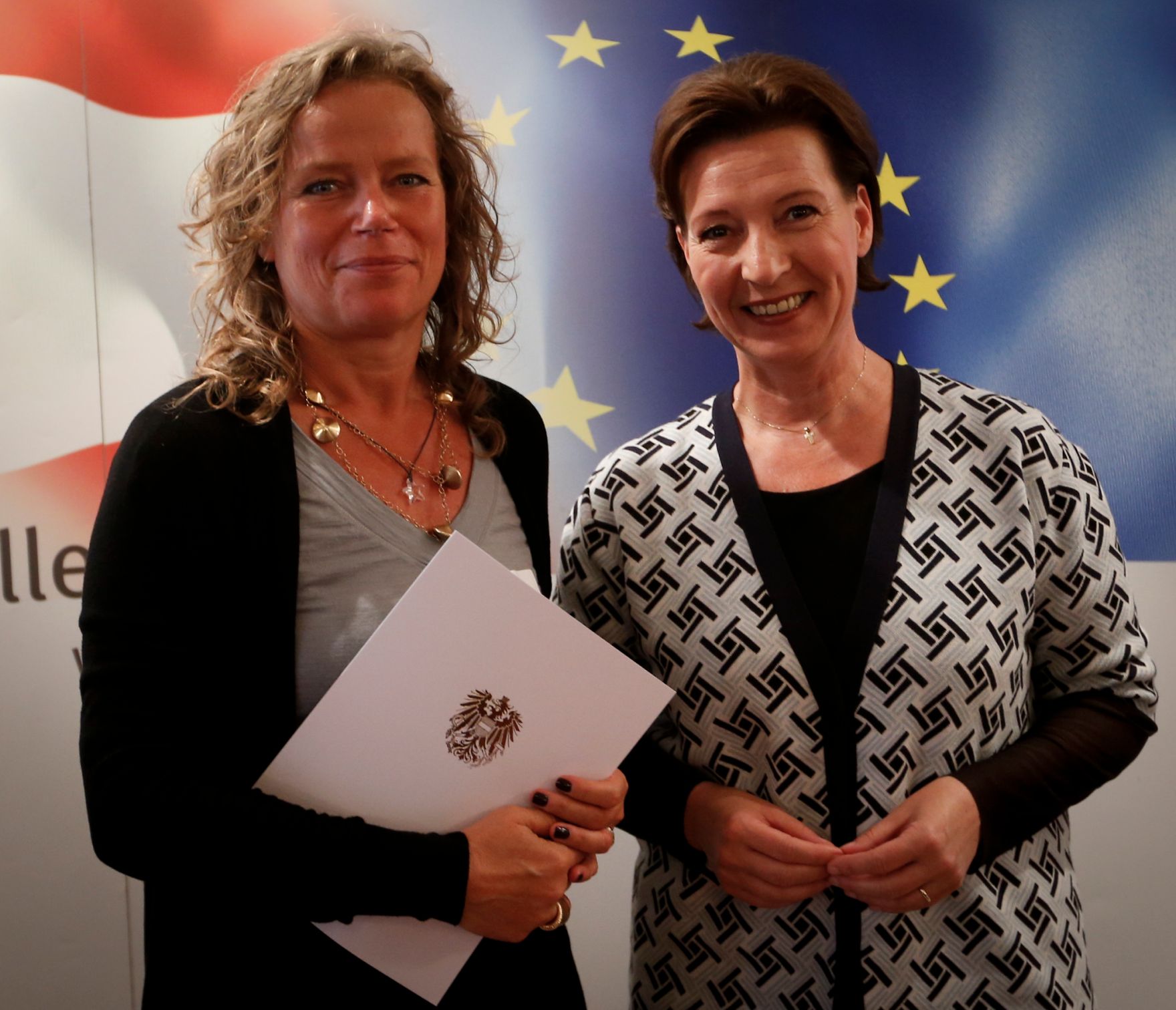 Am 24. Juni 2013 nahm Frauenministerin Gabriele Heinisch-Hosek an der Abschlussveranstaltung im Rahmen des Cross Mentoring Programms des Bundes teil.