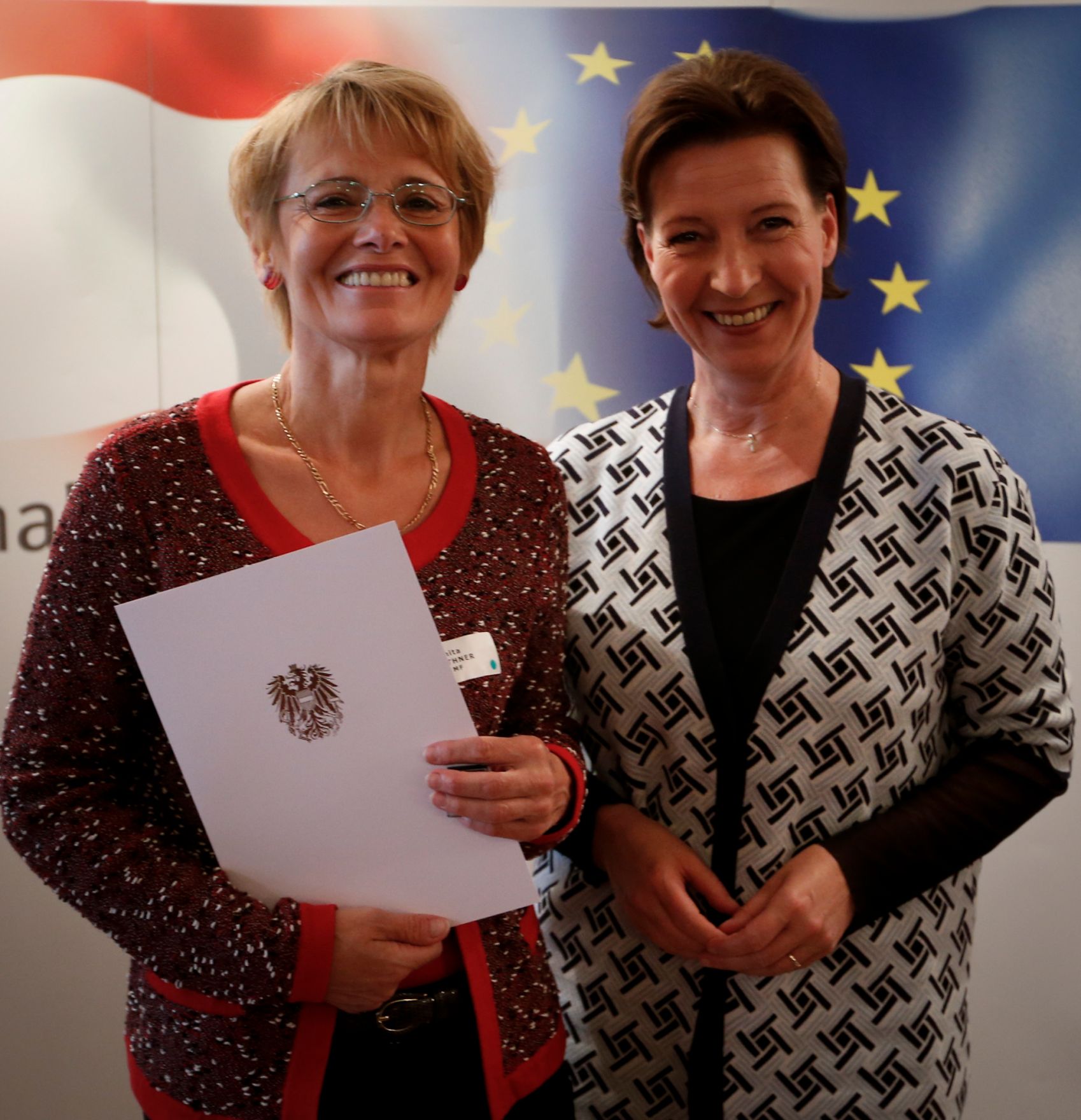 Am 24. Juni 2013 nahm Frauenministerin Gabriele Heinisch-Hosek an der Abschlussveranstaltung im Rahmen des Cross Mentoring Programms des Bundes teil.