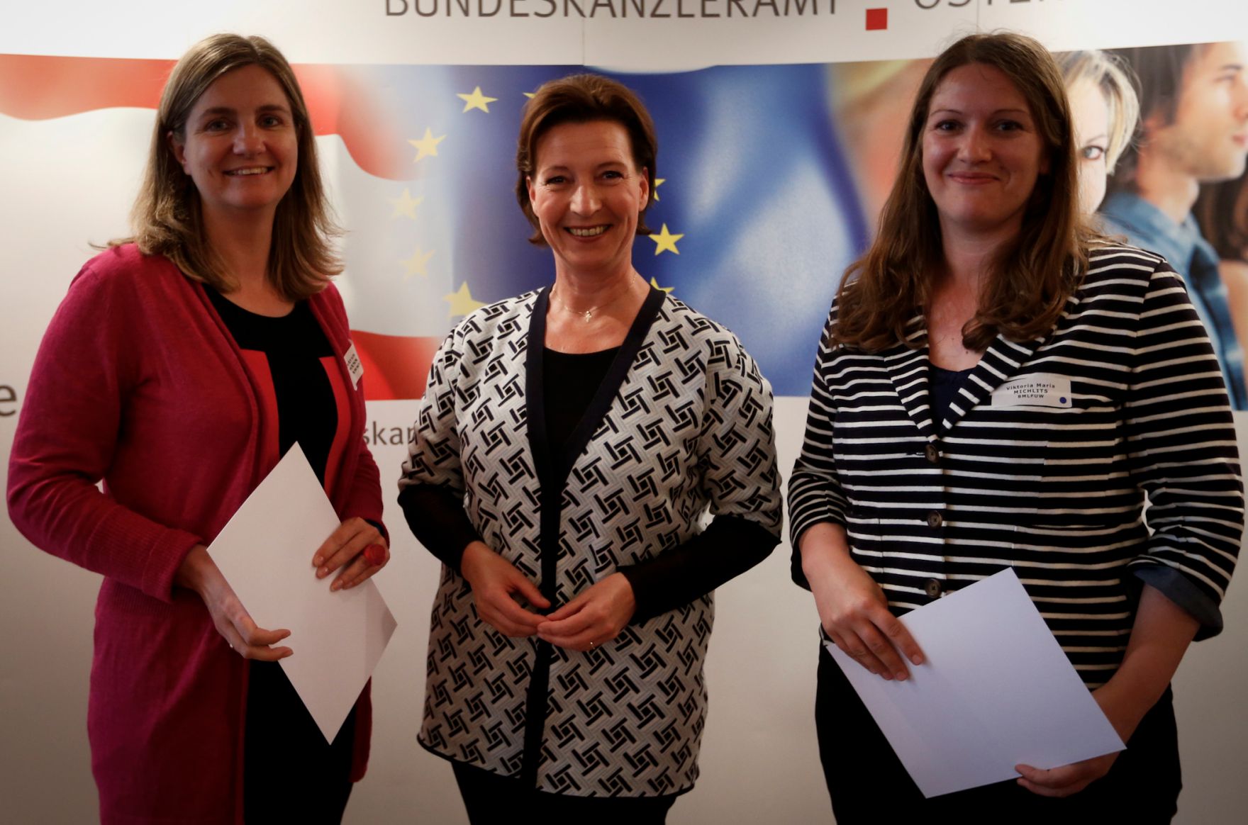 Am 24. Juni 2013 nahm Frauenministerin Gabriele Heinisch-Hosek an der Abschlussveranstaltung im Rahmen des Cross Mentoring Programms des Bundes teil.