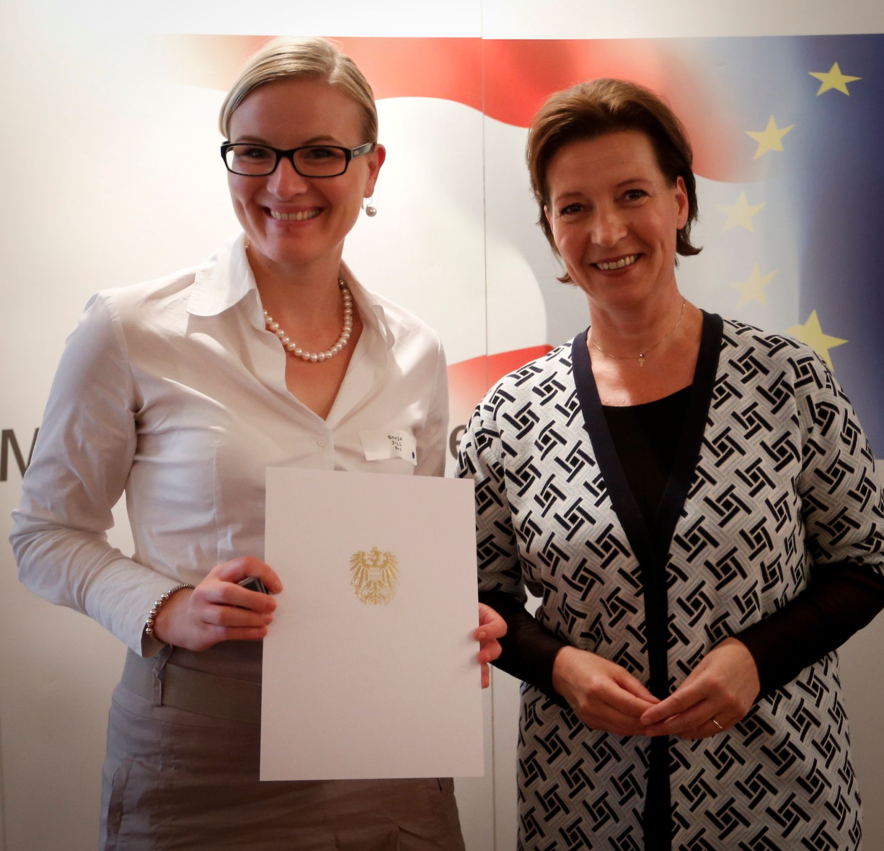 Am 24. Juni 2013 nahm Frauenministerin Gabriele Heinisch-Hosek an der Abschlussveranstaltung im Rahmen des Cross Mentoring Programms des Bundes teil.