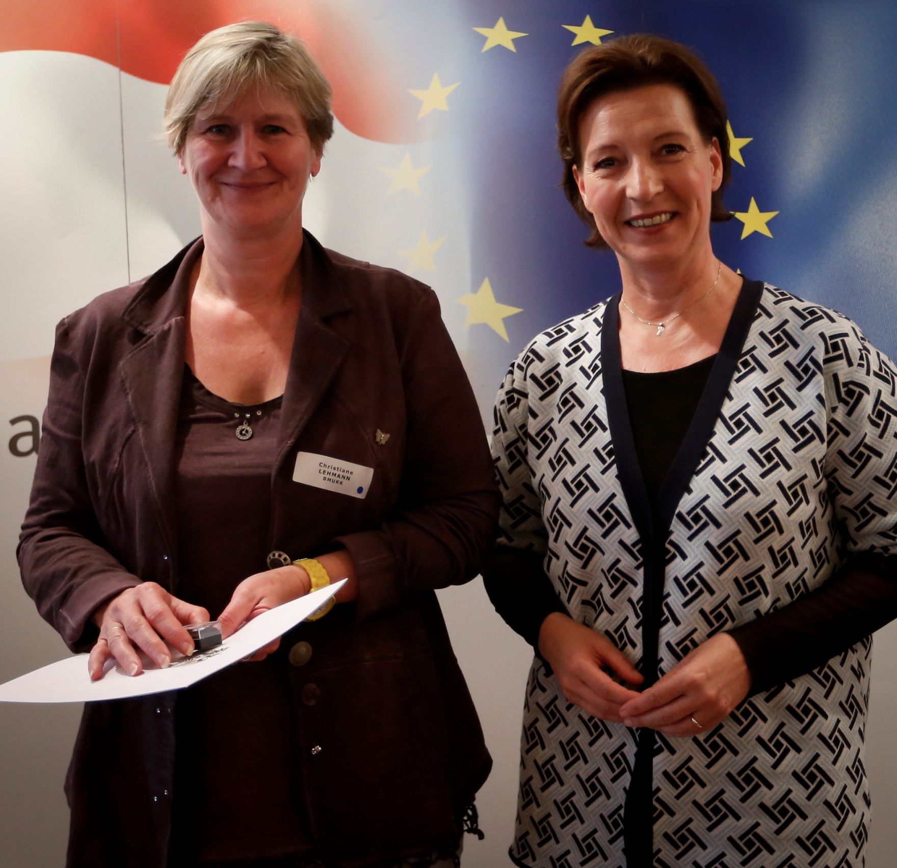 Am 24. Juni 2013 nahm Frauenministerin Gabriele Heinisch-Hosek an der Abschlussveranstaltung im Rahmen des Cross Mentoring Programms des Bundes teil.