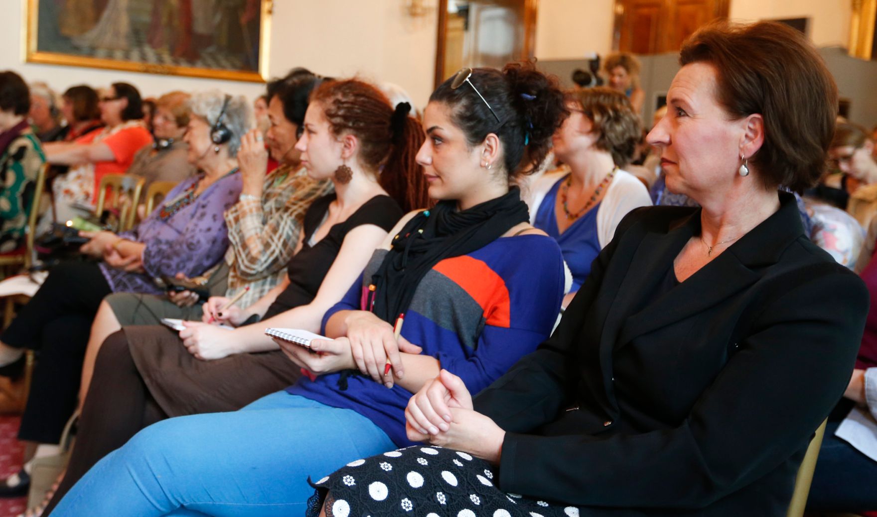 Am 25. Juni 2013 er&ouml;ffnete Frauenministerrin Gabriele Heinisch-Hosek (im Bild) die Veranstaltung Vienna+20: Womens rights at stake?! Voices of international womens rights activists.