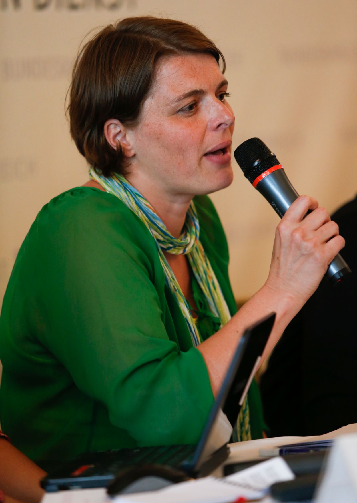 Am 25. Juni 2013 er&ouml;ffnete Frauenministerrin Gabriele Heinisch-Hosek die Veranstaltung Vienna+20: Womens rights at stake?! Voices of international womens rights activists.