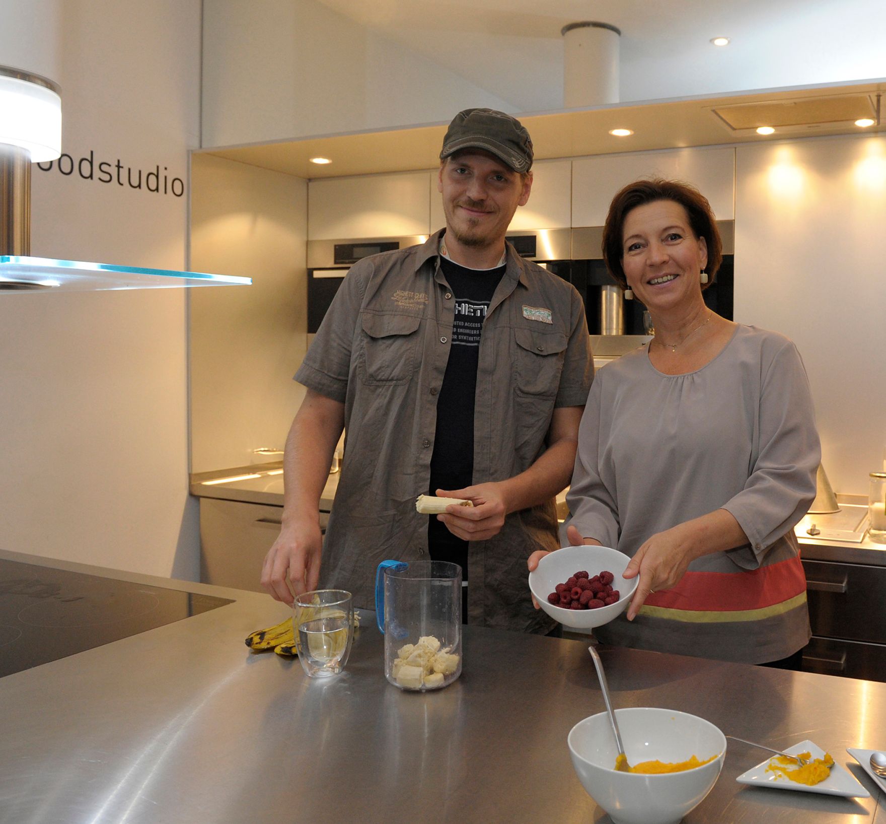 Am 20. August 2013 besuchte Frauenministerin Gabriele Heinisch-Hosek (im Bild) den Workshop der Wiener Gebietskrankenkasse &bdquo;Richtig essen von Anfang an&ldquo;.