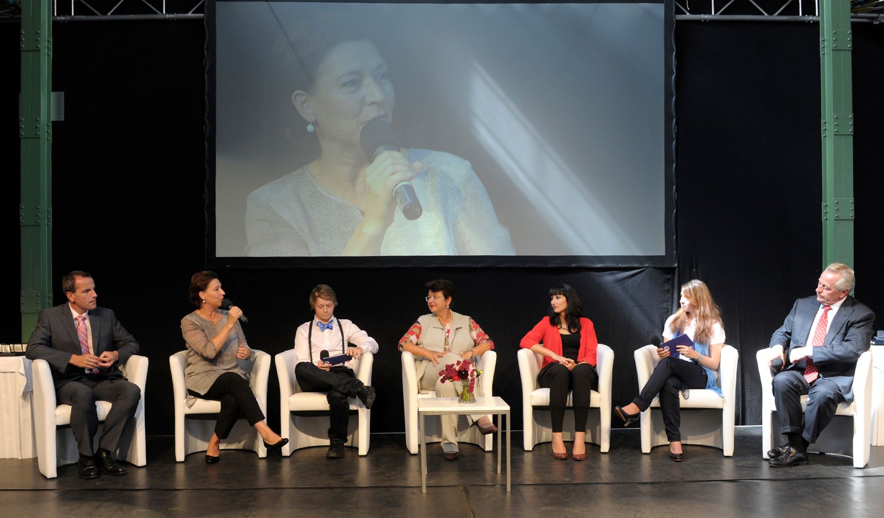 Am 4. September 2013 nahm Bundesministerin Gabriele Heinisch-Hosek am Lehrlingstag der Wiener Stadtwerke teil.