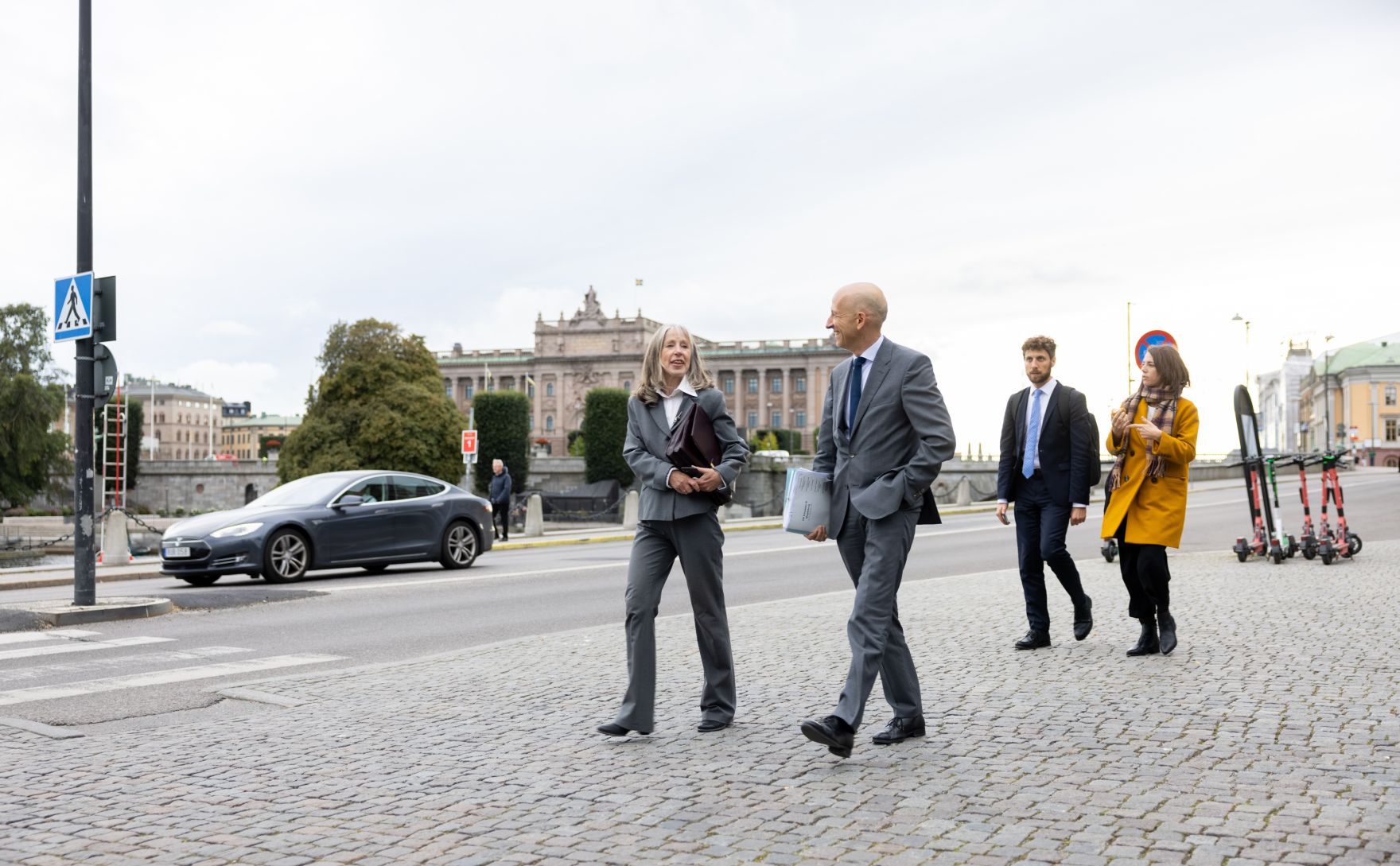 Am 22. September 2021 reiste Bundesminister Martin Kocher (im Bild) zu einem Arbeitsbesuch nach Stockholm.